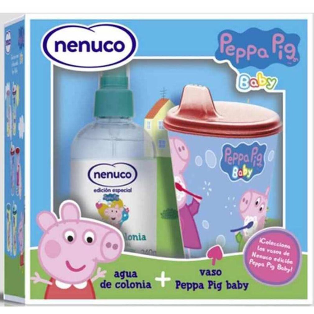 NENUCO Körperpflegeduft Peppa Pig Eau De Cologne Spray 240ml Set 2 Artikel