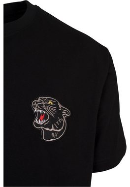 MisterTee T-Shirt MisterTee Herren Embroidered Panther Tee (1-tlg)
