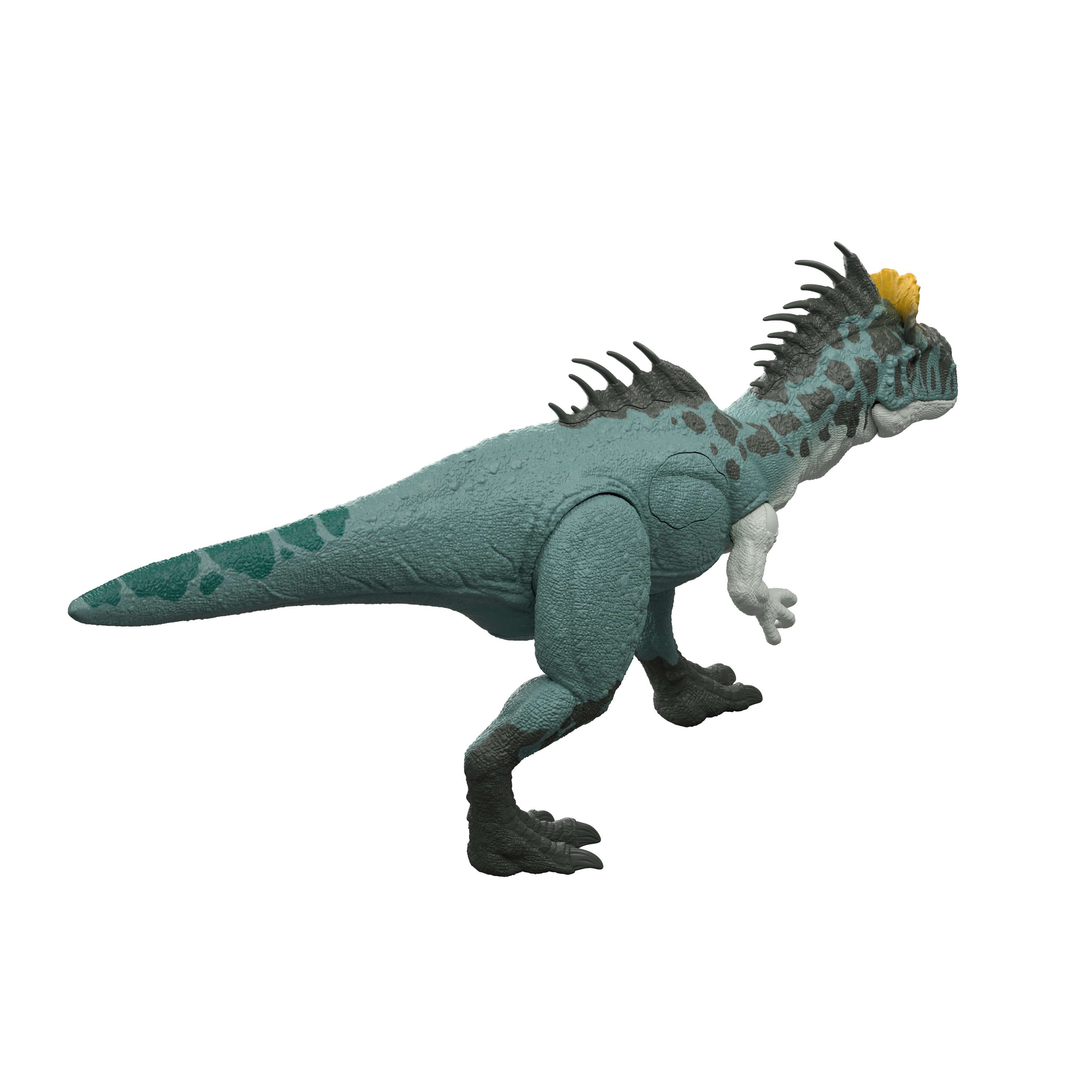 Mattel® Actionfigur Jurassic World Wild Roar - Cryolophosaurus, mit Licht und Sound – Bild 4 von 5
