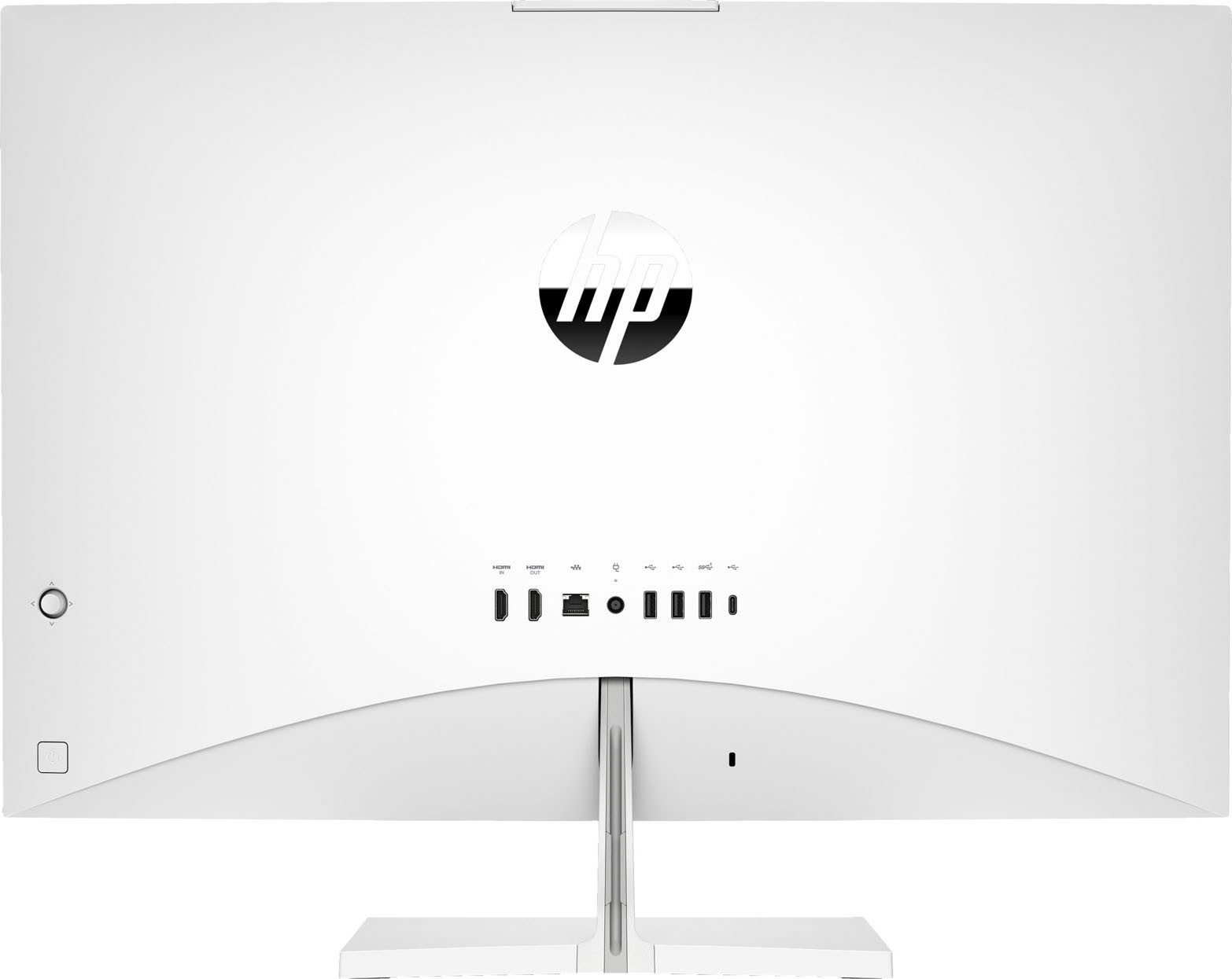 HP Pavilion 27-ca0001ng All-in-One PC (27 Zoll, AMD Ryzen 7 5700U, Radeon Graphics, 16 GB RAM, 1000 GB SSD, Luftkühlung)