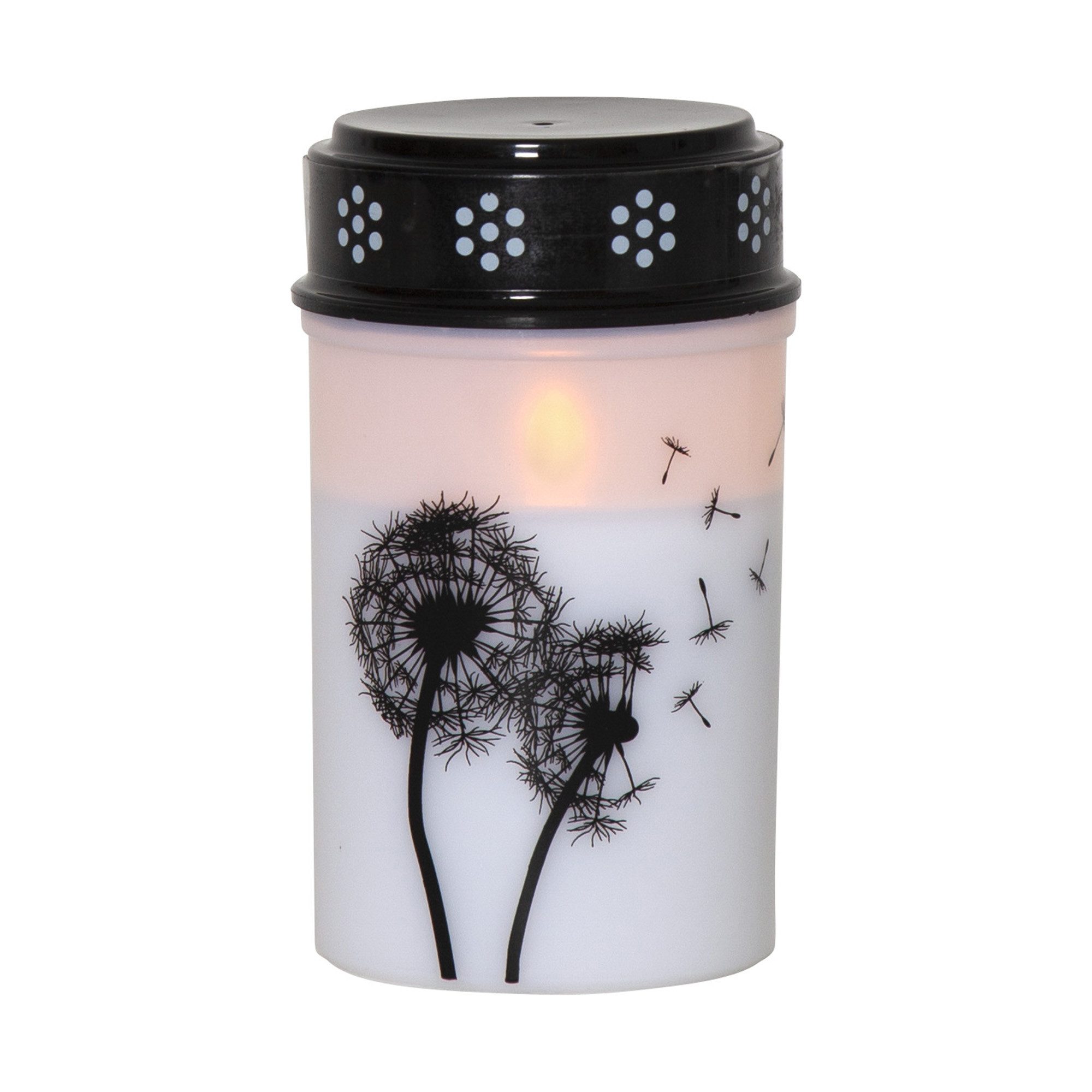 STAR TRADING LED-Kerze LED Grabkerze Dandelion, günstig online kaufen