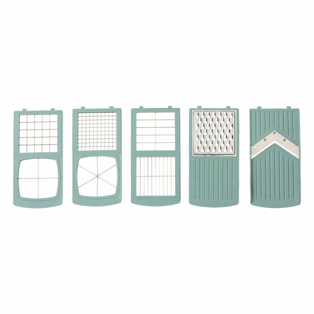 5five Simply Smart Gemüse-Scheibenschneider Multi-Zerkleinerer 10-tlg., (10-tlg)