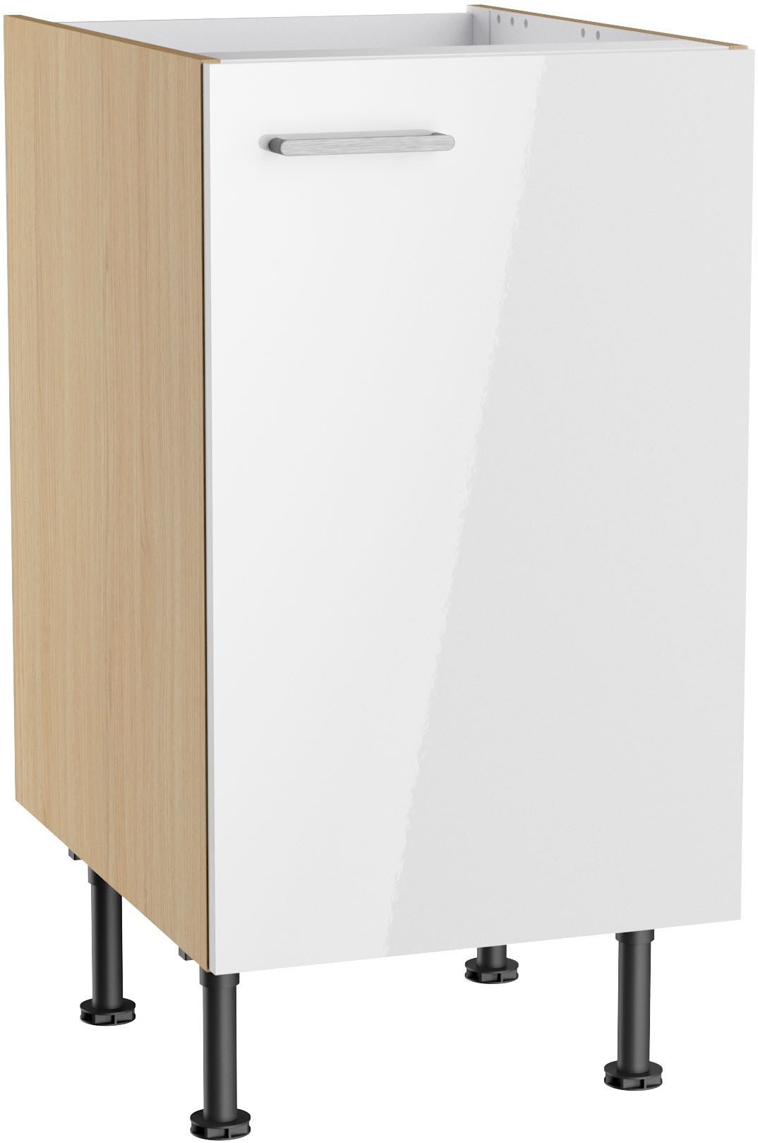 KOCHSTATION Spülenschrank KS-Lucy Breite 45 cm, mit 1 Tür, höhenverstellbare Füße, Soft-Close