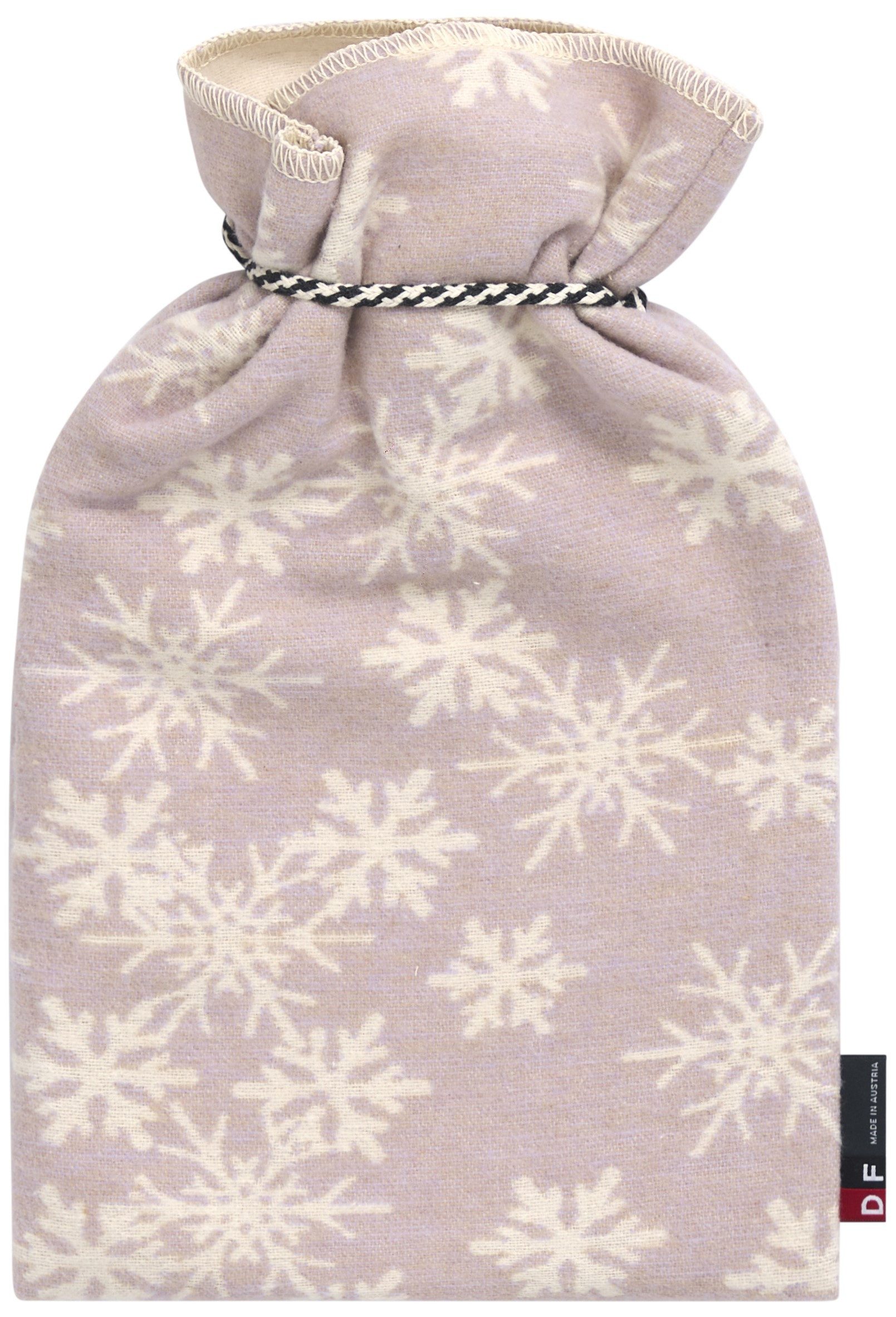 DAVID FUSSENEGGER Wärmflasche 'Baby it`s cold outside' 2L 21 x 38 cm Hellviola - Lila