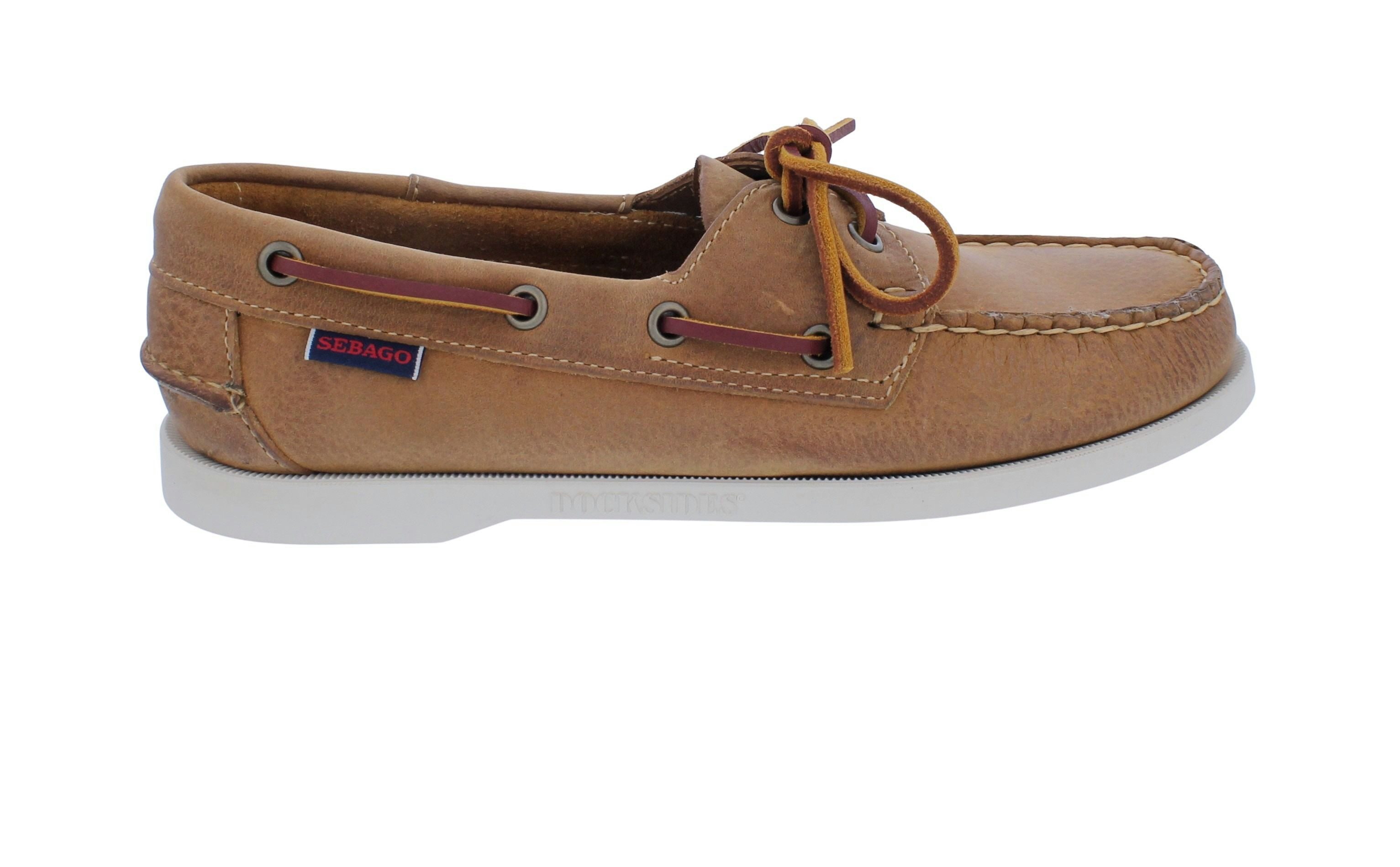 Sebago Sebago Docksides® Segelschuhe Crazy Horse Woman 7001E40-912, Fettleder Bootsschuh