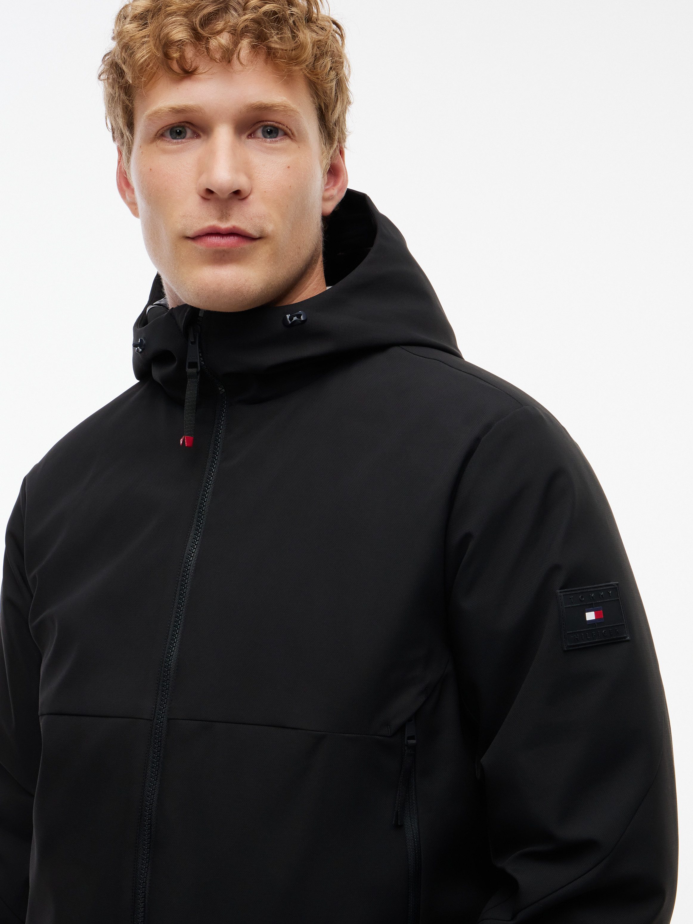 Tommy Hilfiger Kurzjacke TECH HOODED PADDED