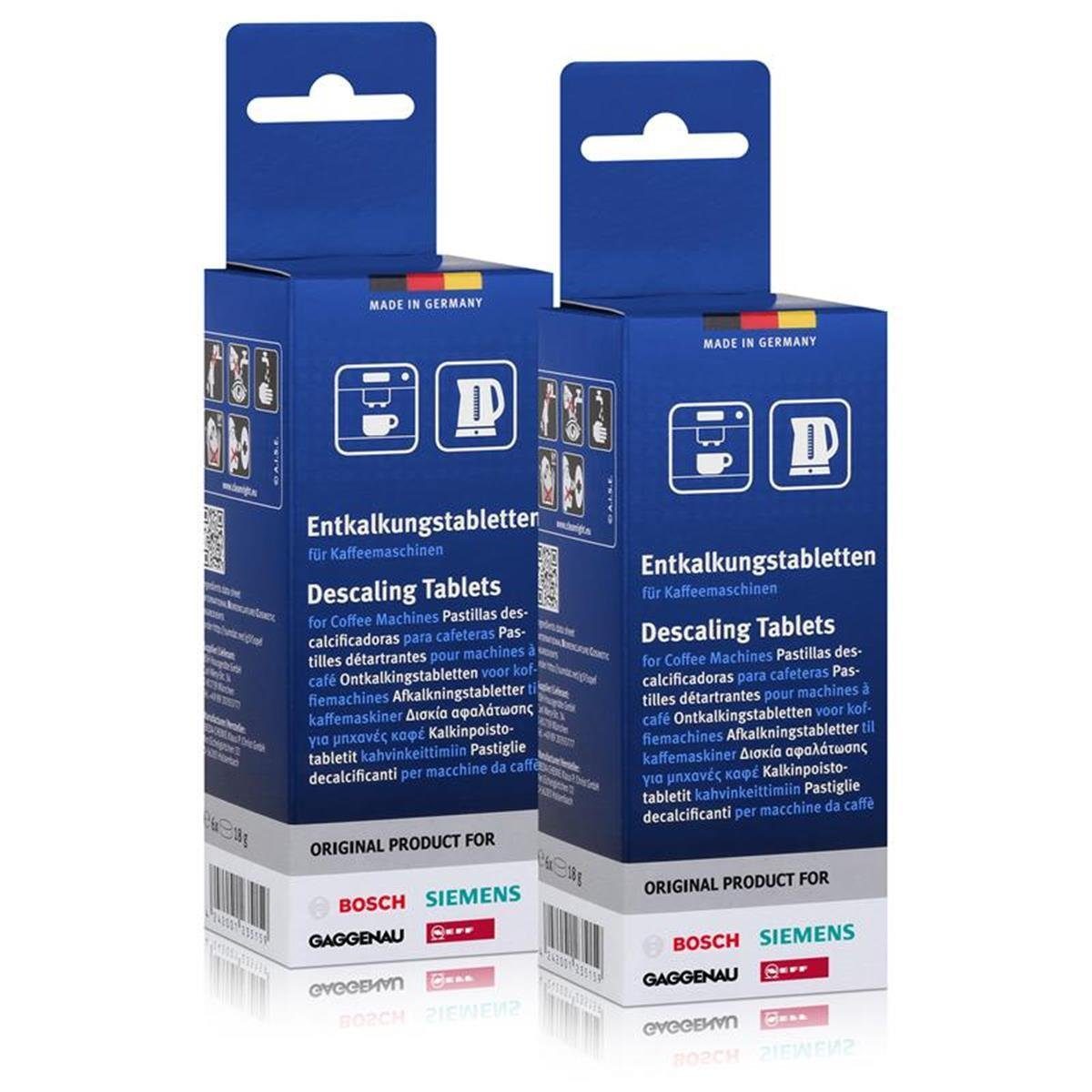 Entkalker 2x Entkalkertabletten BOSCH Bosch Neff von Siemens