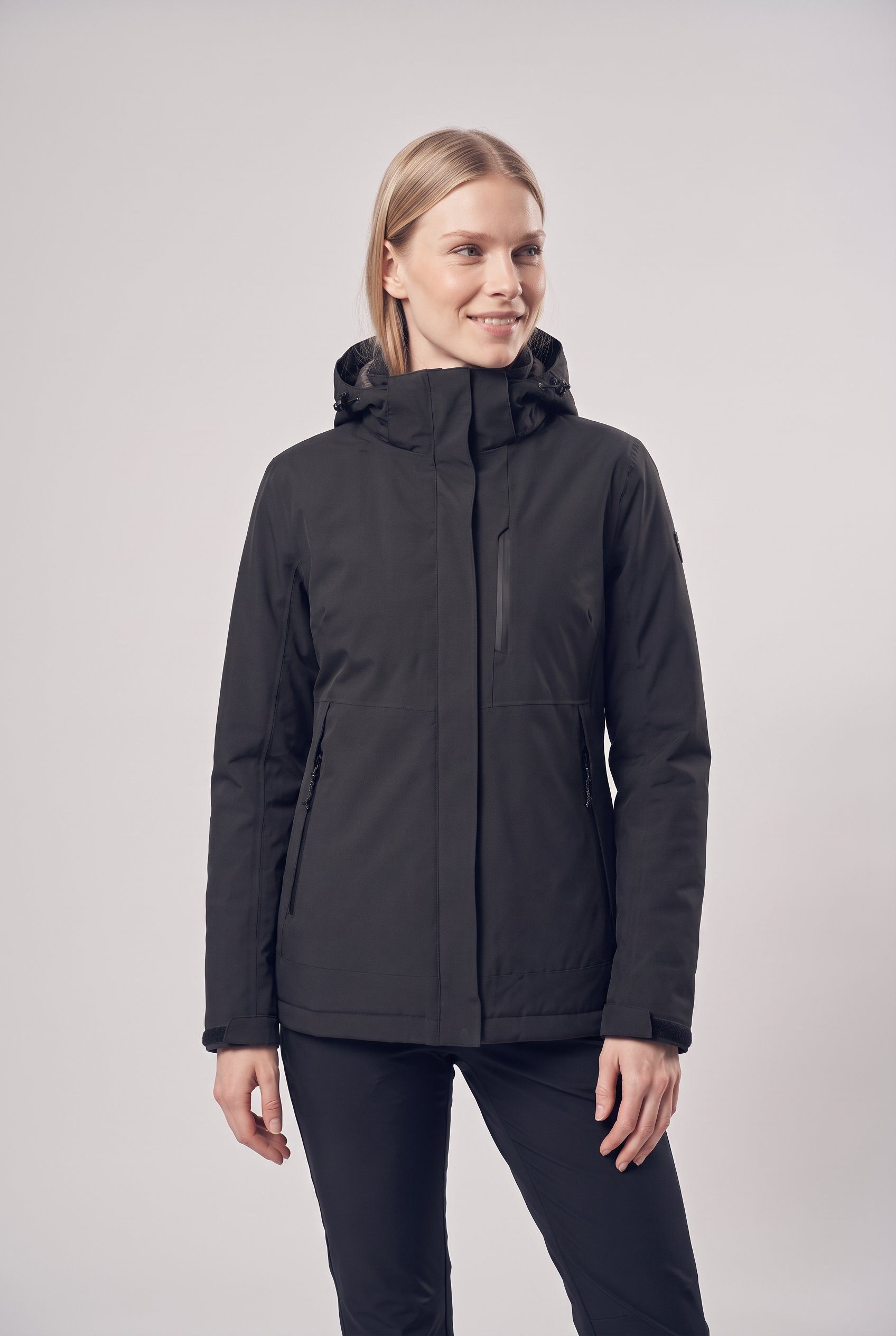 Killtec Funktionsjacke KOW 219 WMN JCKT mit abzippbarer, regulierbarer Kapuze, winddicht, atmungsaktiv
