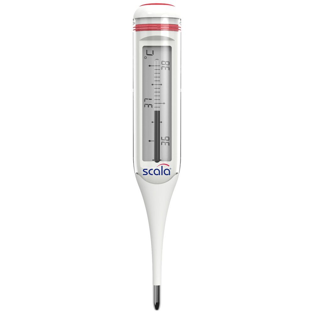 Scala Fieberthermometer Scala SC 1493 Fieberthermometer Wasserfest, Mit Fieberalarm