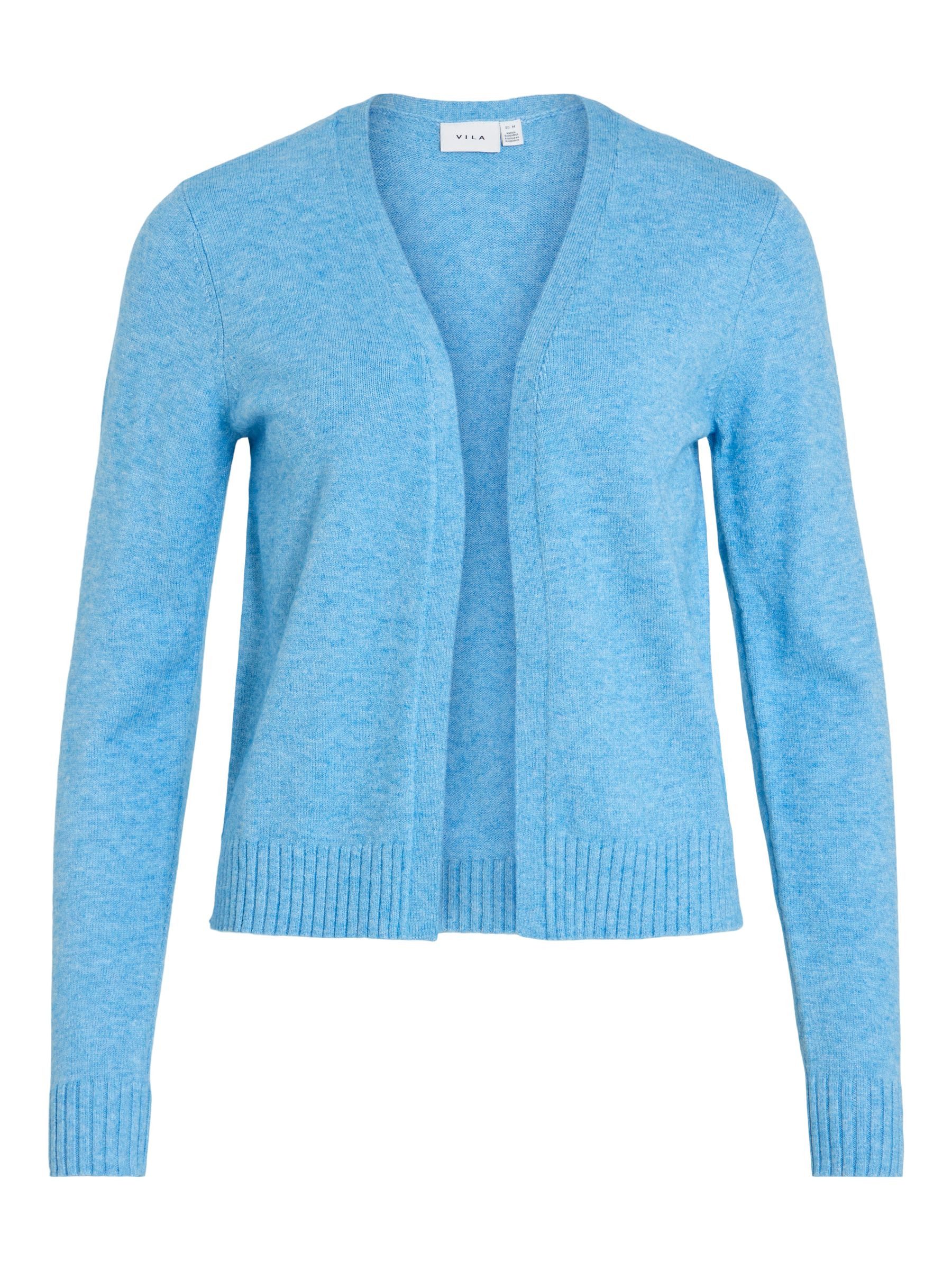Vila Cardigan Kurzer Feinstrick Cardigan Weiche günstig online kaufen