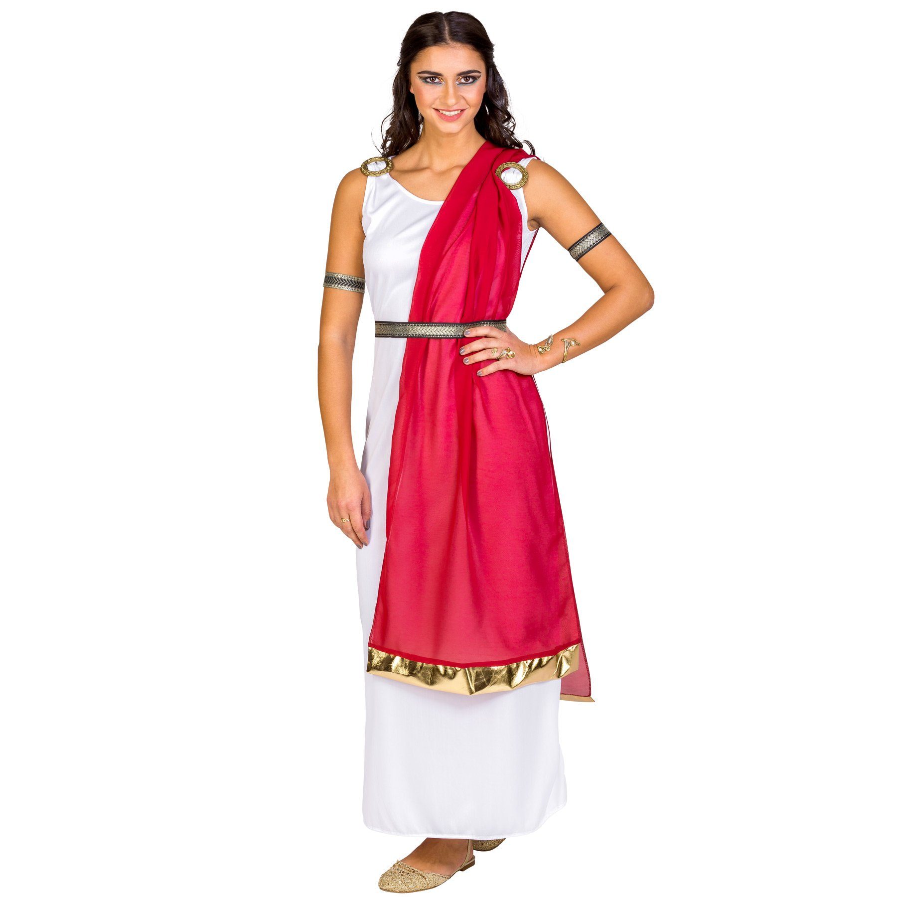 dressforfun Kostüm Frauenkostüm Römerin Calpurnia, Langes, wundervolles Kle günstig online kaufen