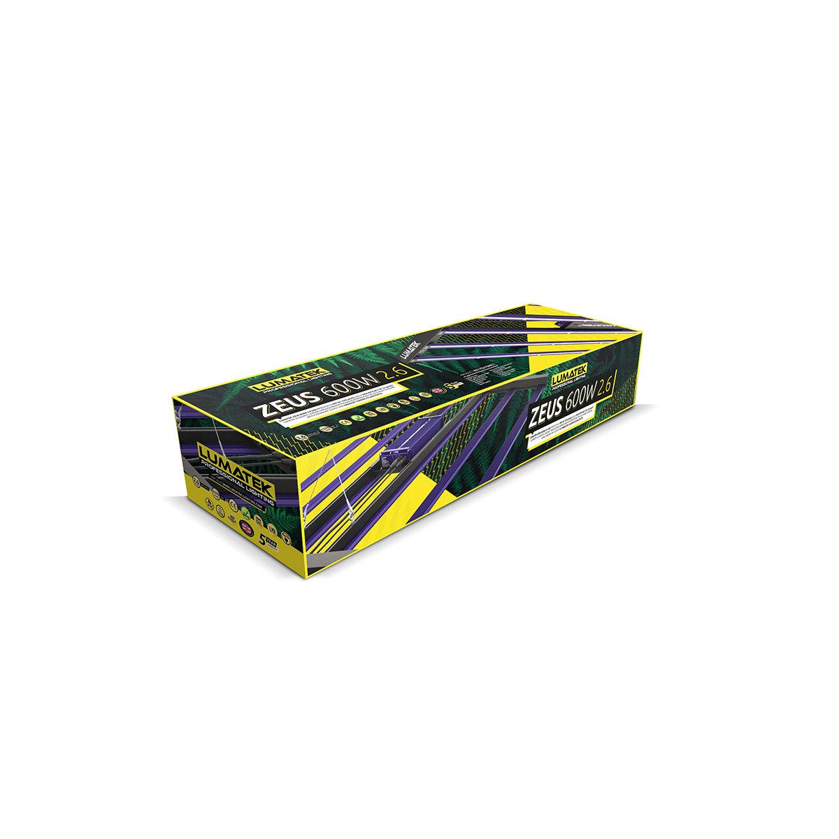 Lumatek Pflanzenlampe Zeus 600W Pro 2.6, LED wechselbar