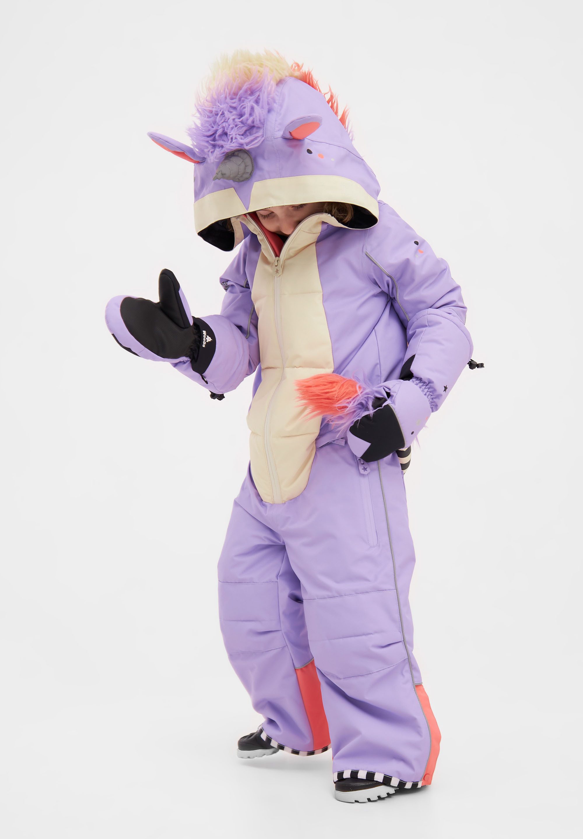 WeeDo Schneeoverall UNIDO LILA Mitwachsender Schneeanzug