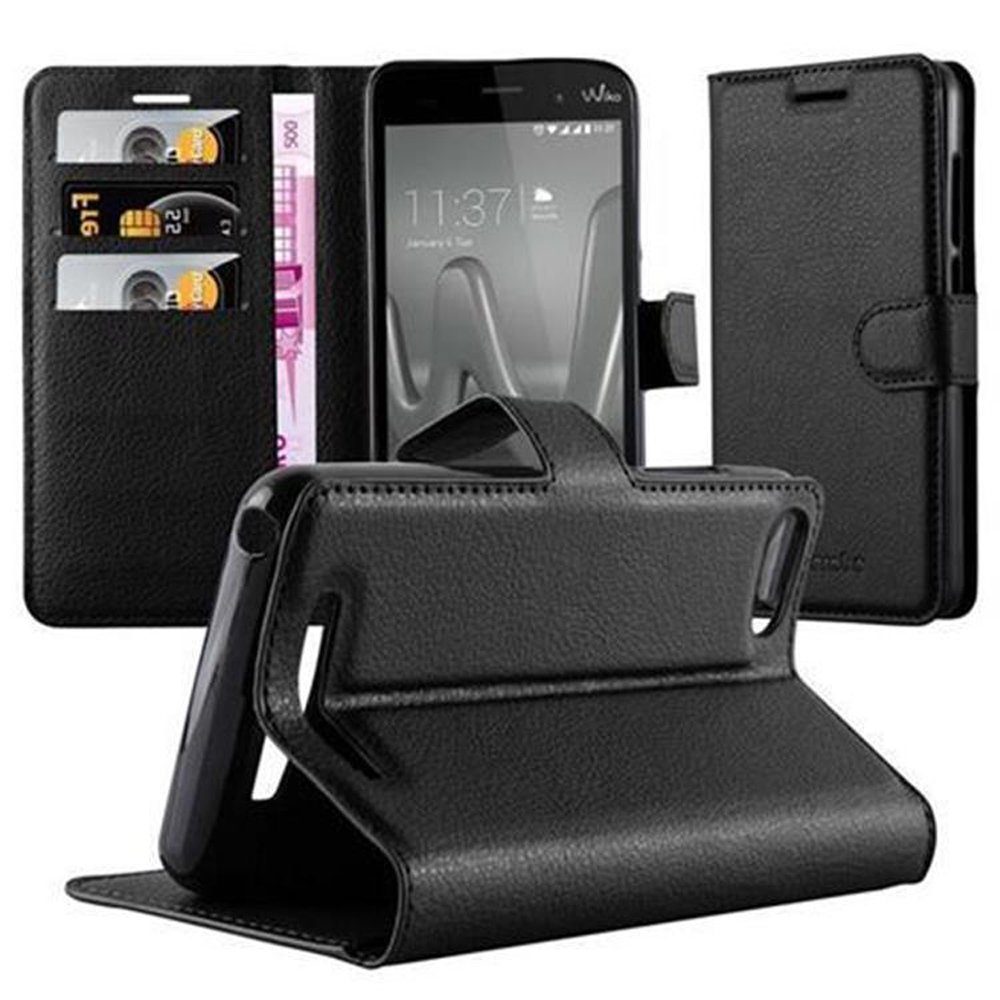 Cadorabo Handyhülle Book Stand WIKO LENNY 3, Klappbare Handy