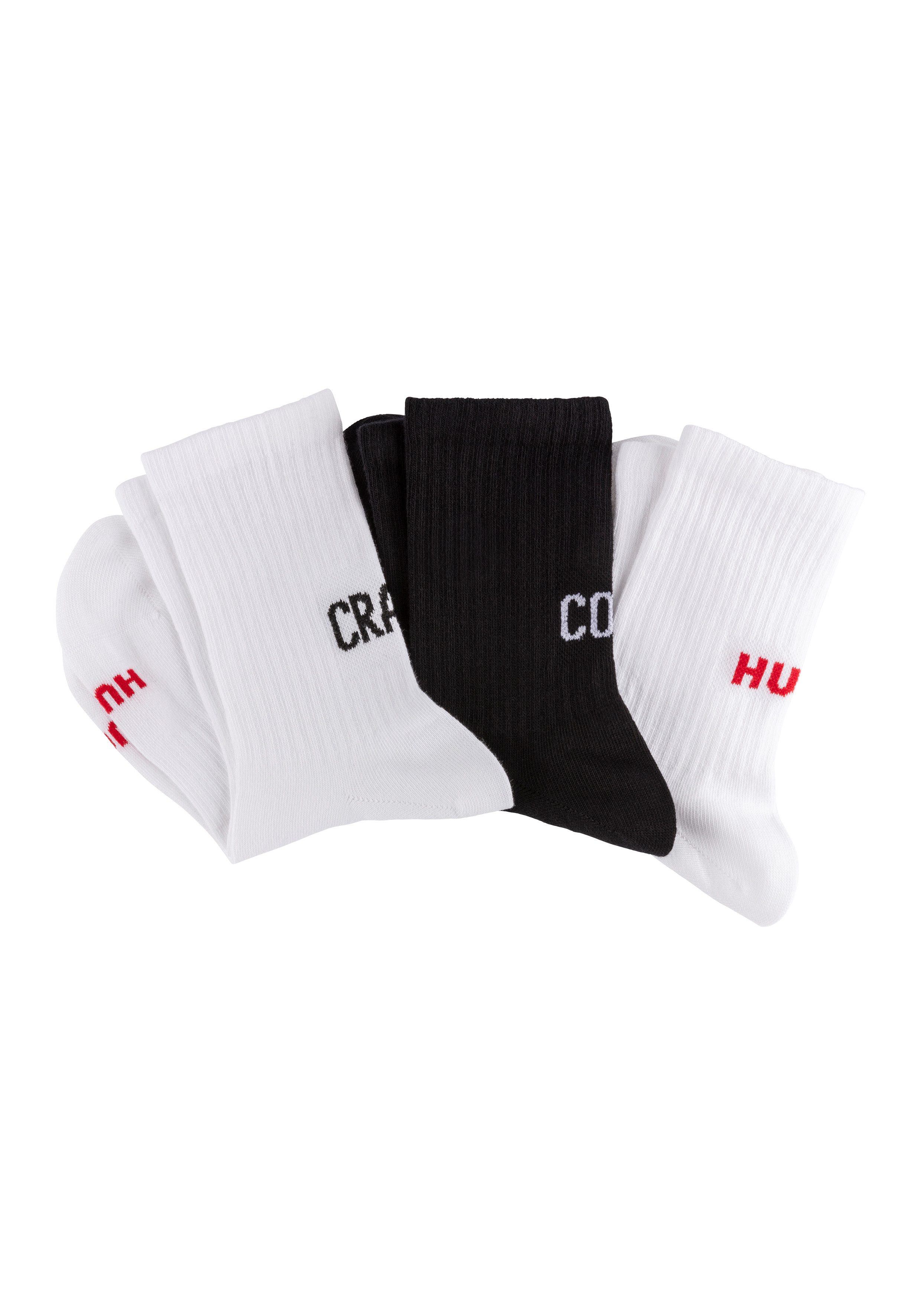 HUGO Freizeitsocken 3P QS MESSAGES CC günstig online kaufen