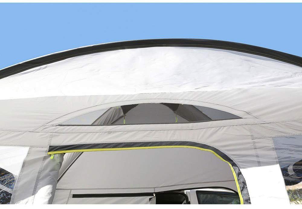 eingenähter BRUNNER Personen: Panoramafenster 4, Zelt aufblasbares Zeltboden, Trouper,
