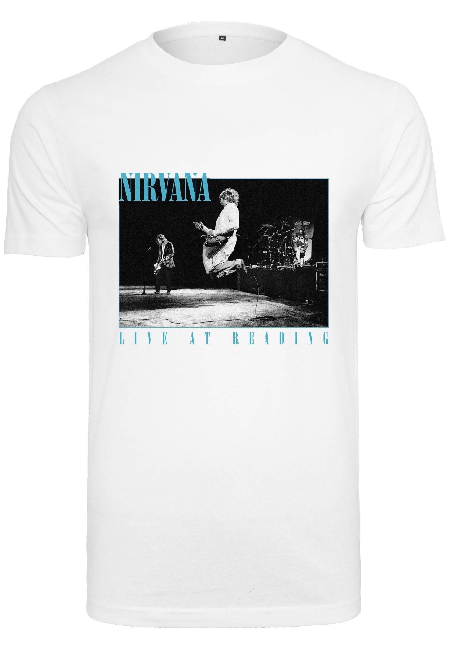 Merchcode Kurzarmshirt Herren Nirvana Live in Reading Tee (1-tlg)