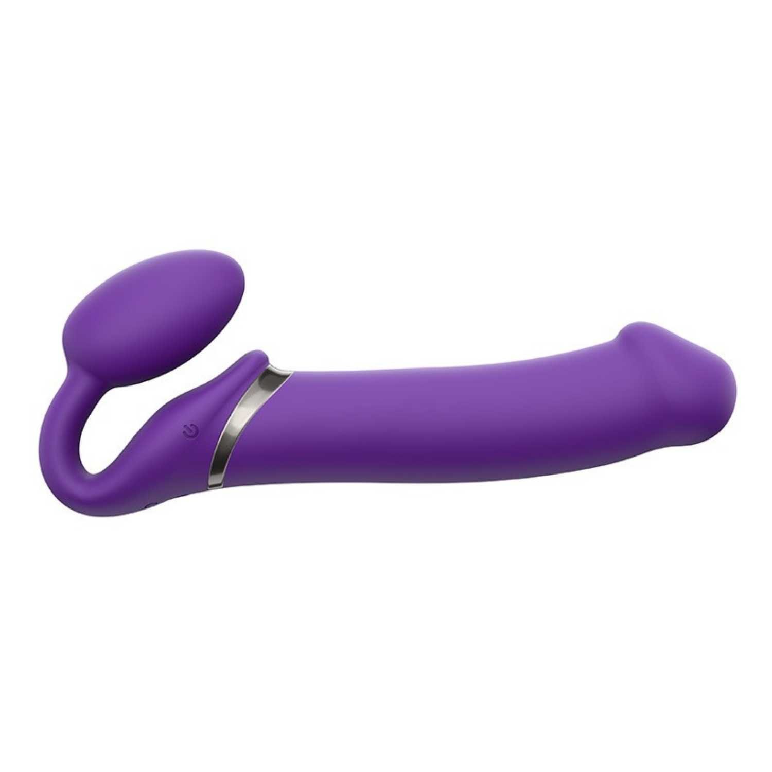 strap-on-me® Strap-on-Dildo Strapless Strapon Dildo Remote, XL violett