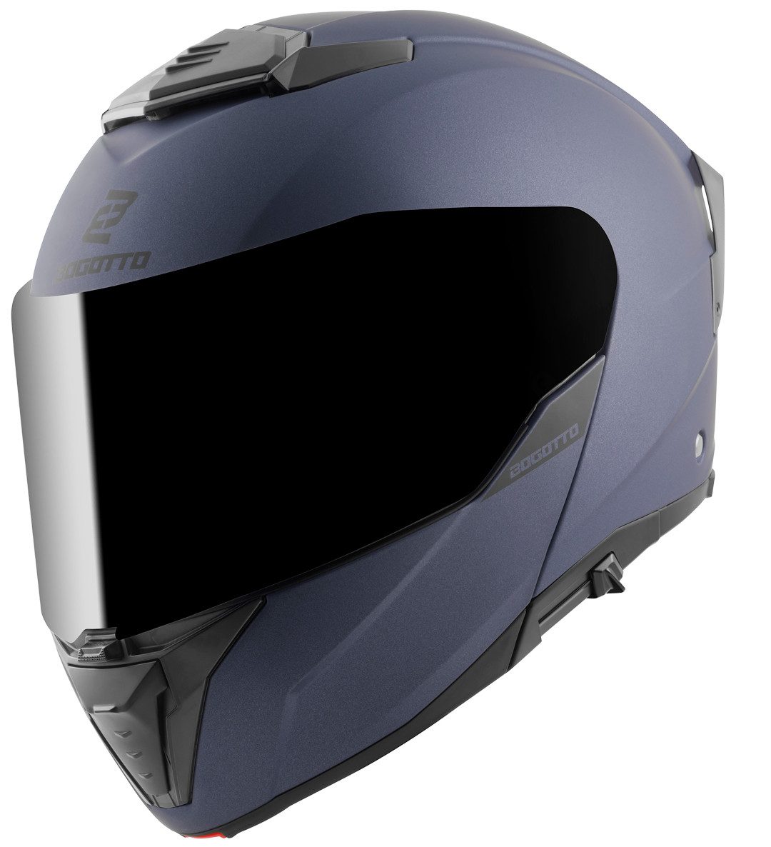 Bogotto Motorradhelm FF404 Klapphelm, Vorbereitet Für Kommunikationssystem,vorbereitet Pinlockscheibe,h