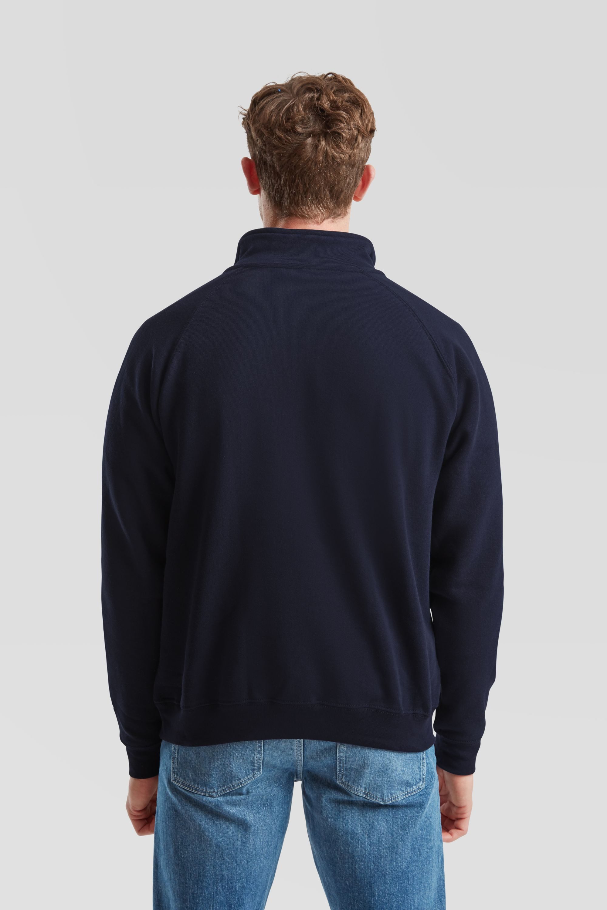 Fruit of the Loom Sweatshirt Fruit of the Loom Classic Zip Neck Sweat – Bild 5 von 5