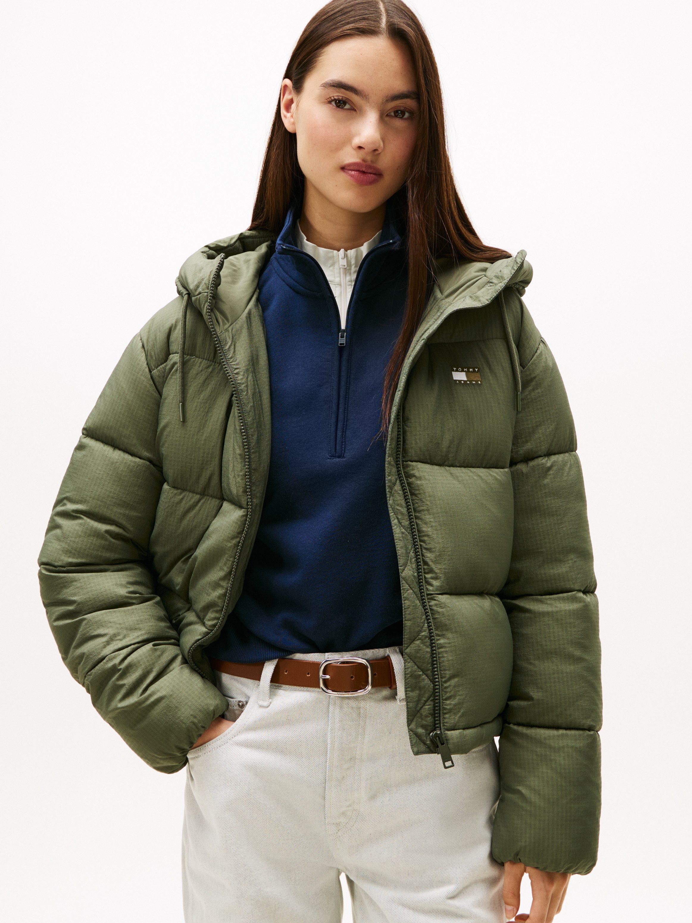 Tommy Jeans Steppjacke TJW HOODED PUFFER günstig online kaufen