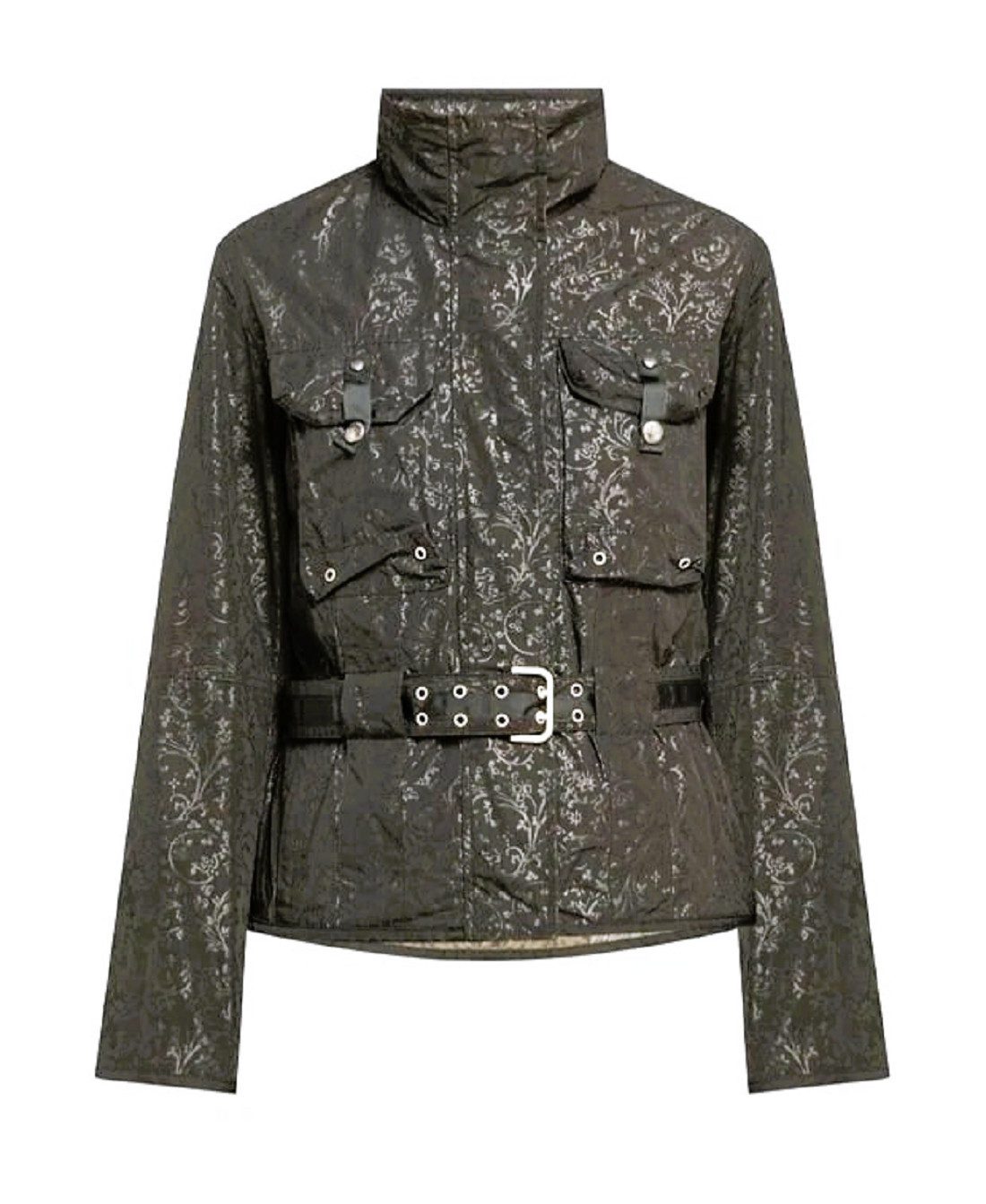 Wellensteyn Kurzjacke Wellensteyn Damen Übergang Ayala AYA- 376 Куртки, Schwarz. in Unifarbe, mit Stehkragen, mit Gürtel