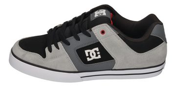 DC Shoes Pure Skateschuh Black Grey Red