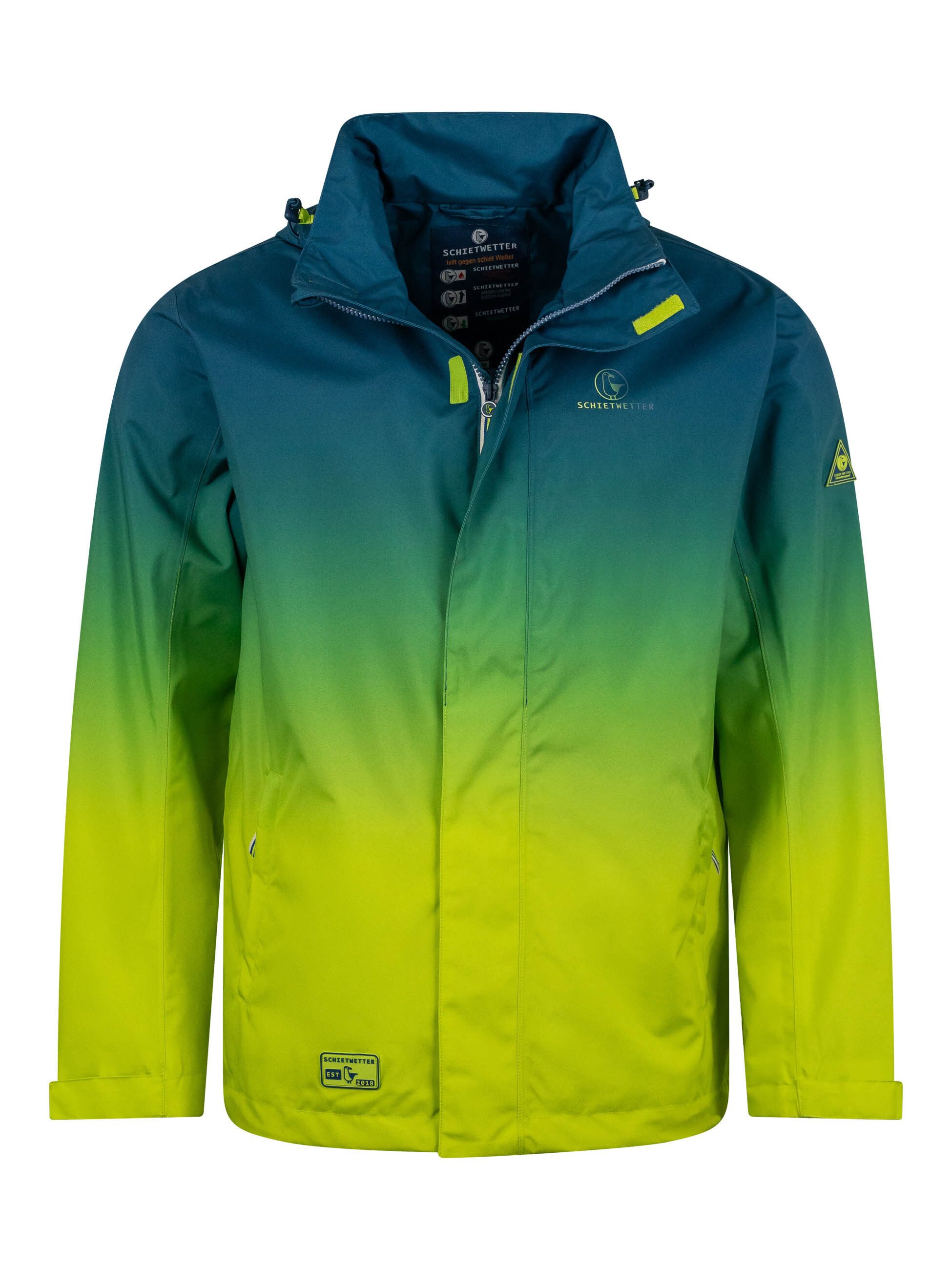 Schietwetter Funktionsjacke Herren Funktionsjacke "Flaggen Fiete" günstig online kaufen