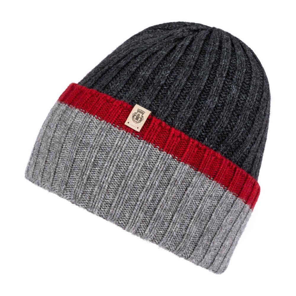 Roeckl Strickmütze Roeckl Stripes & Rips Herren Strickmütze (nein)