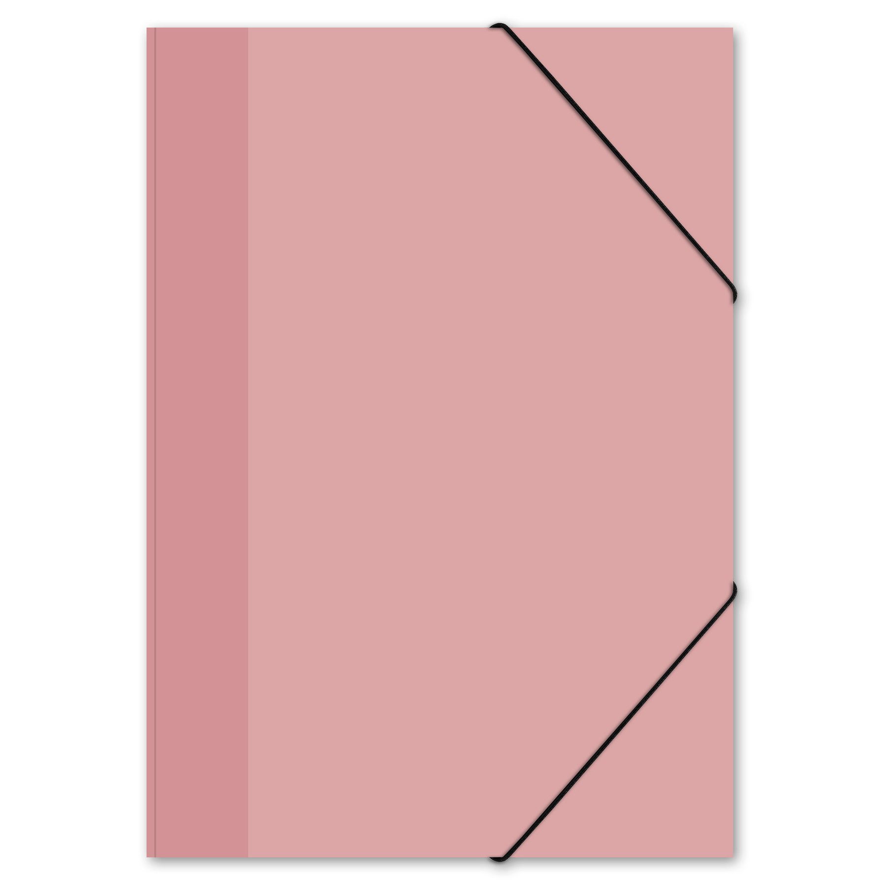 itenga Organisationsmappe itenga Gummizugmappe Zeichenmappe A3 pastellrosa