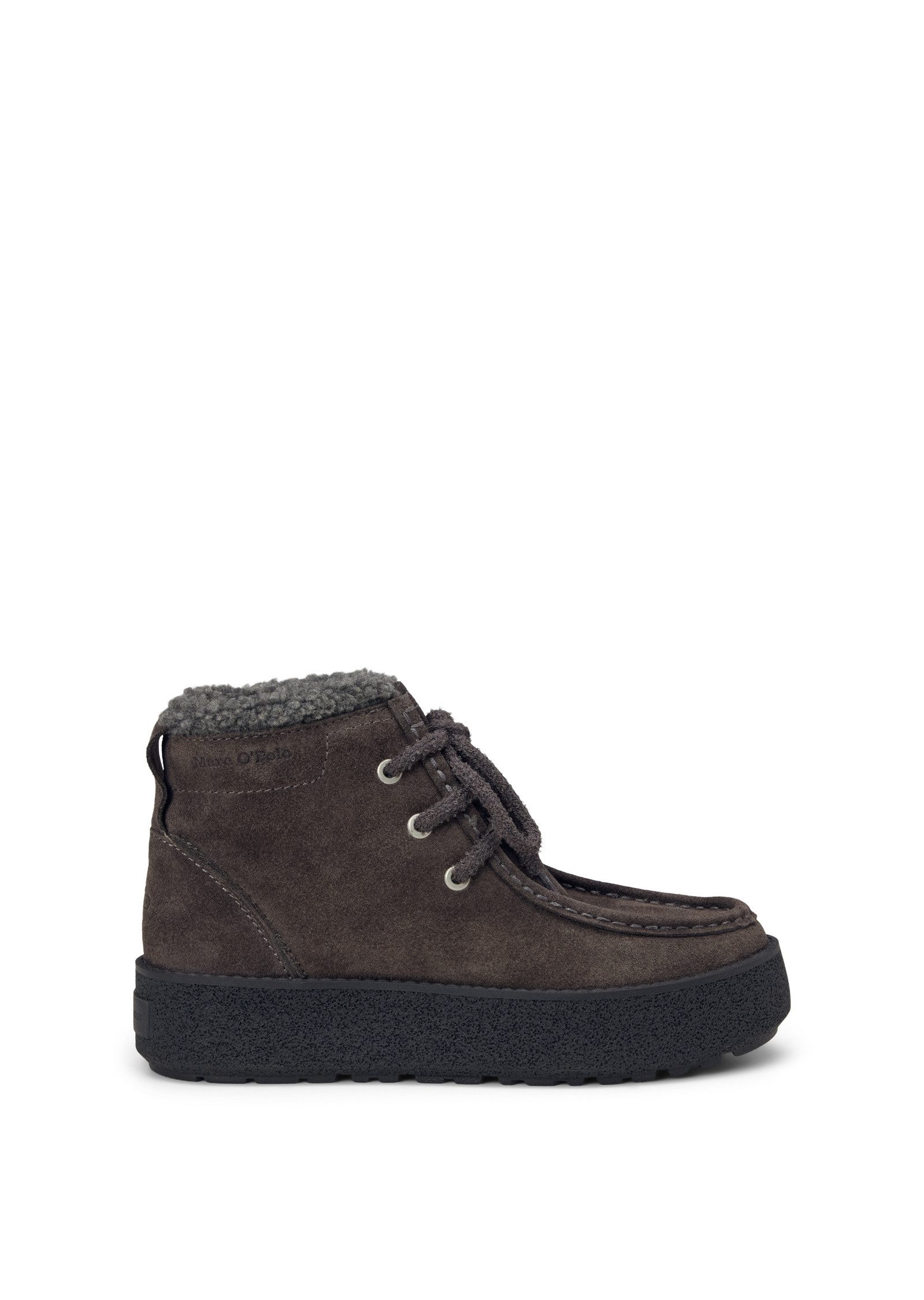 Marc O'Polo aus weichem Veloursleder Stiefelette