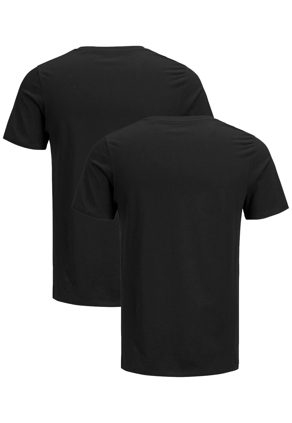 Jack & Jones T-Shirt JJECORP LOGO Print Kurzarm 2-er Stück Pack (2-tlg) NOO günstig online kaufen