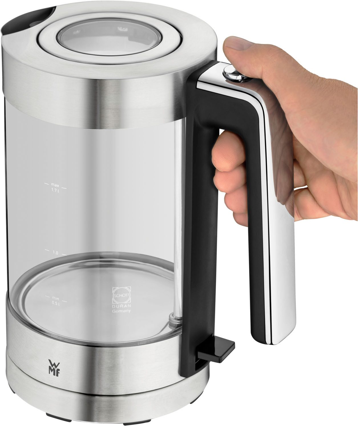 WMF Wasserkocher Glas-LONO, 1,7 l, 3000 W