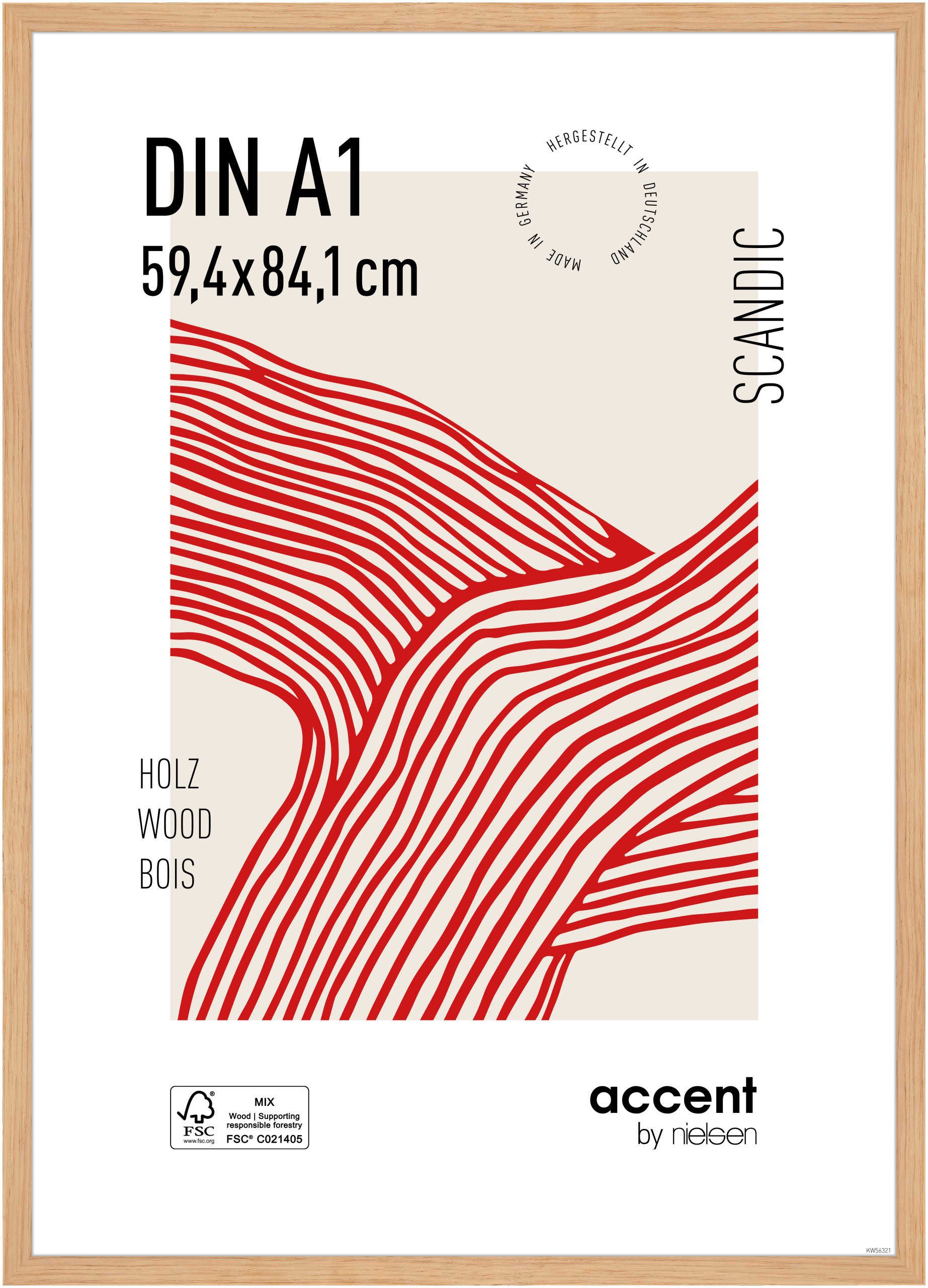 accent by nielsen Bilderrahmen Scandic, (1 St) günstig online kaufen