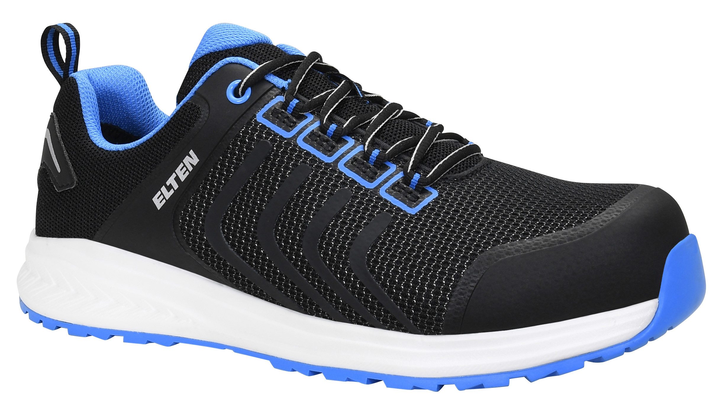 ELTEN LIVAS black-blue Low ESD S1PL Sicherheitsschuh (Schuhkarton, Paar)
