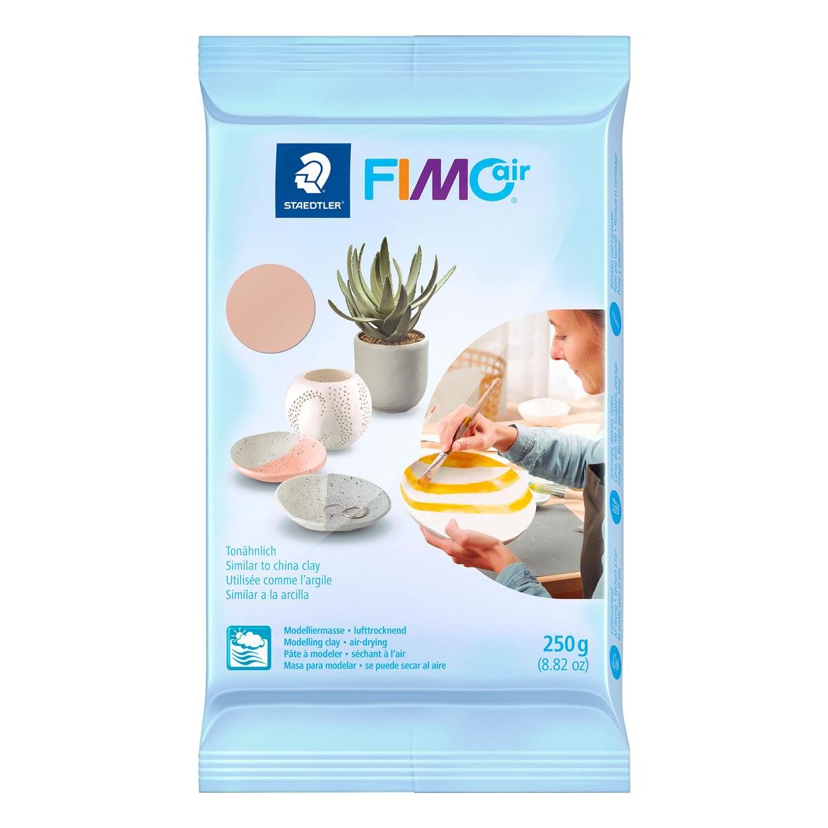 Modelliermasse STAEDTLER FIMO air 8103 Modelliermasse - altrosa - 250 g