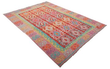 Orientteppich Kelim Afghan 179x248 Handgewebter Orientteppich, Nain Trading, rechteckig, Höhe: 3 mm