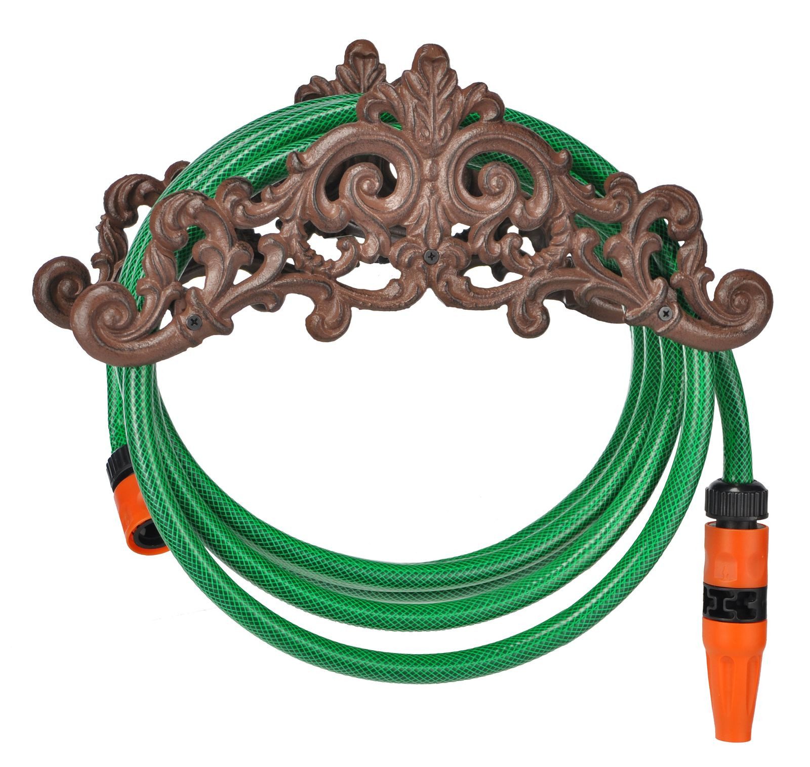 Gravidus Schlauchhalterung Gartenschlauchhalter aus Gusseisen Schlauchhalter Antik Design