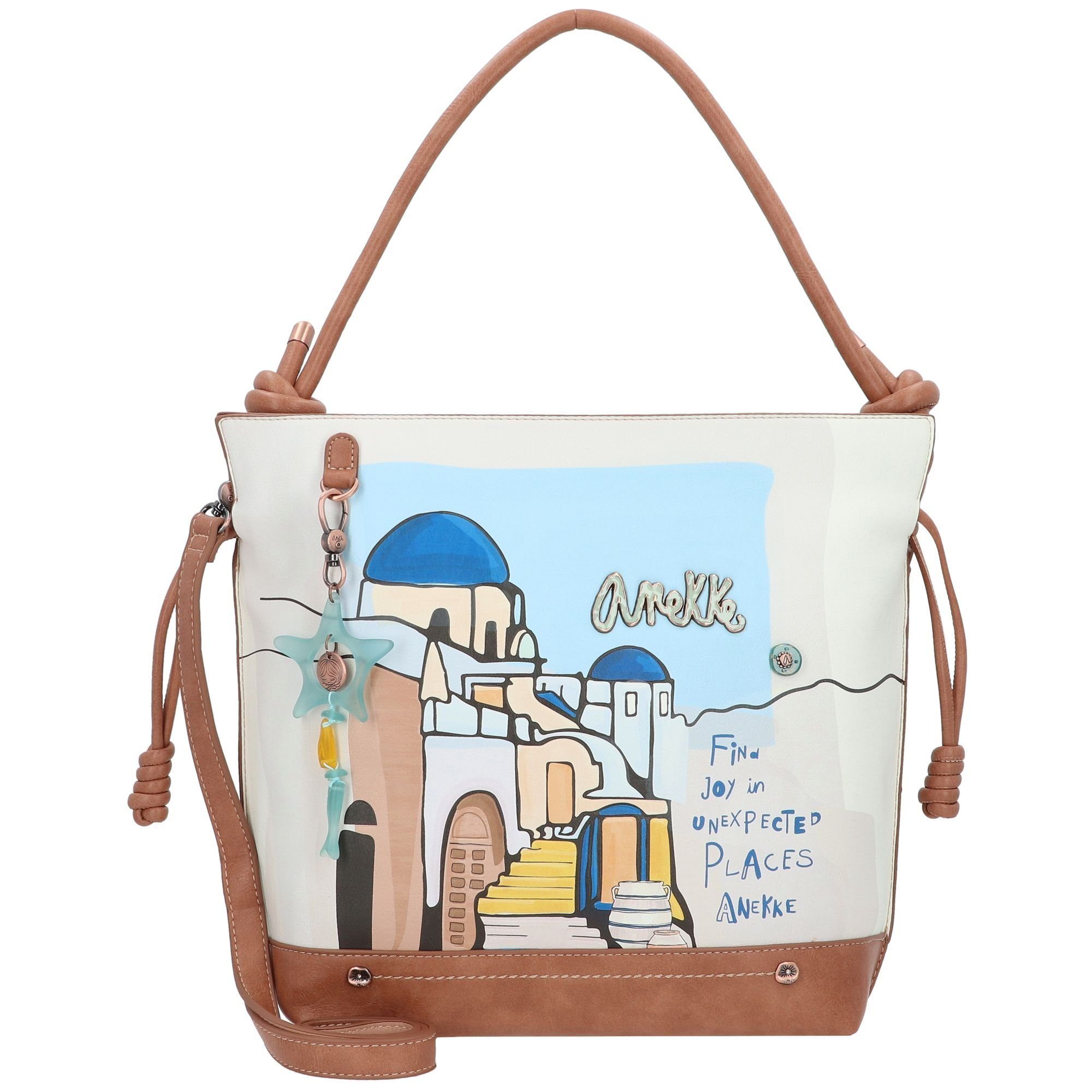 Anekke Schultertasche Mediterranean Sunrise, Polyurethan