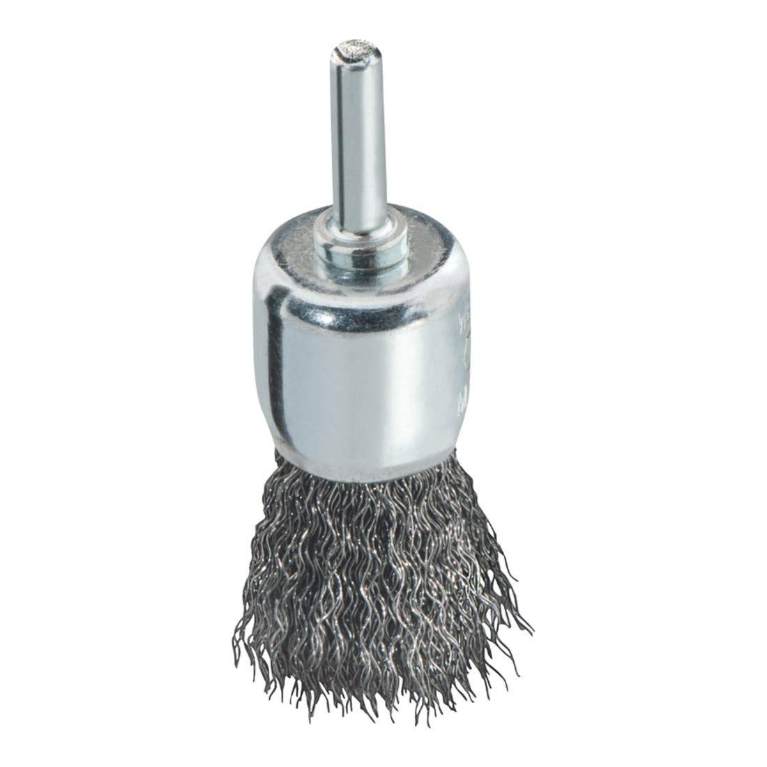 metabo Pinsel Metabo Pinselbürste 25x0,3 mm/ 6 mm, Stahl gewellt, mit 6mm Schaft