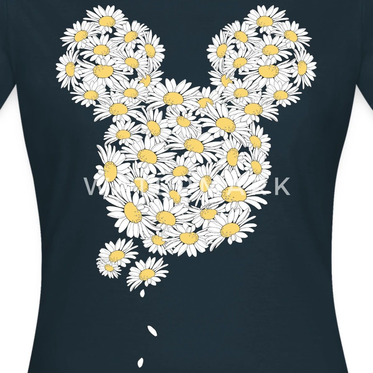 Spreadshirt T-Shirt Mickey & Minnie Mickey Mouse Aus Gänseblümchen Frauen T günstig online kaufen