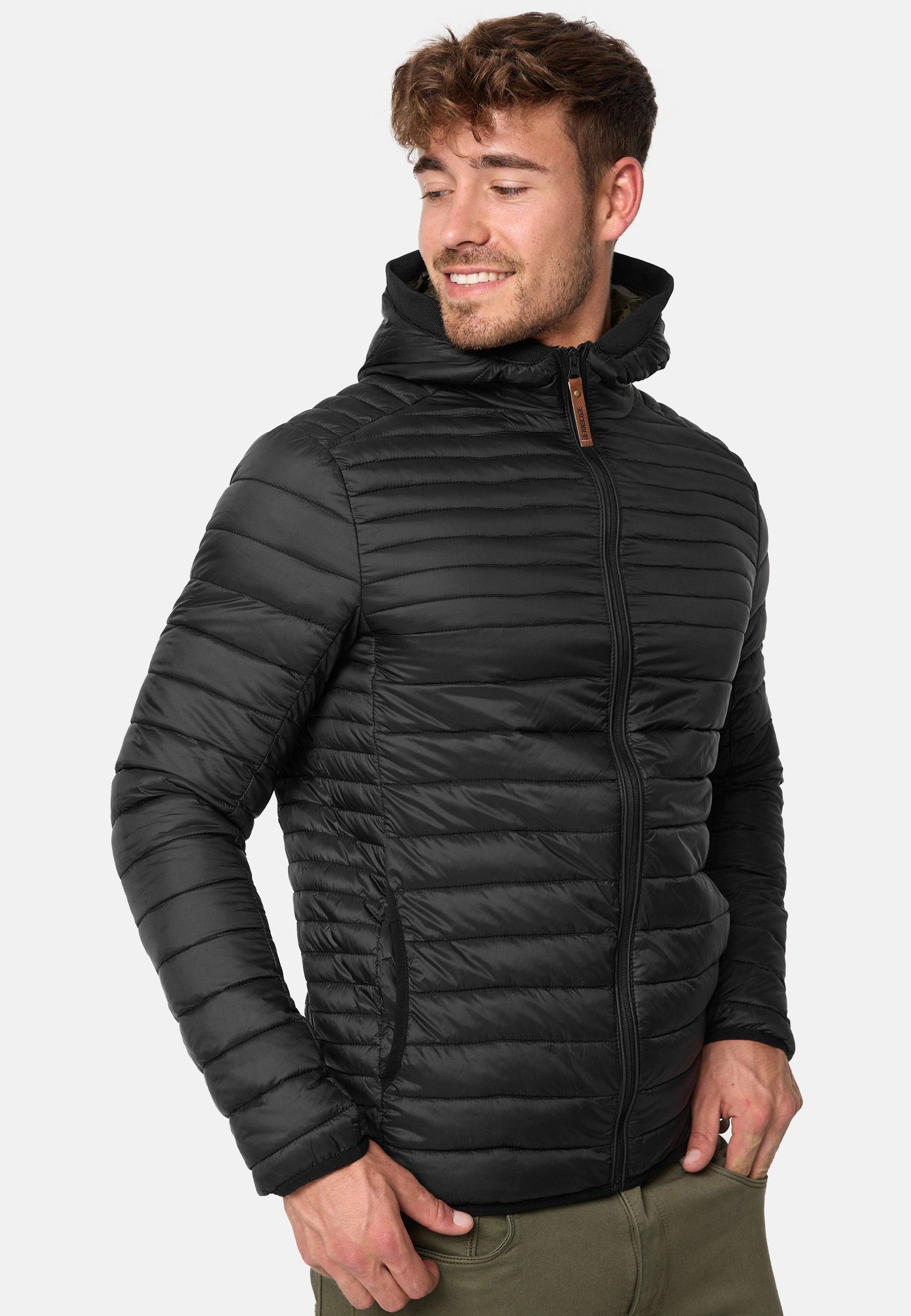 Indicode Bowers Black Steppjacke