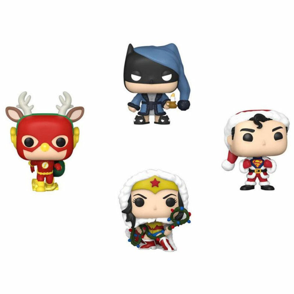 Funko Spielfigur Marvel Holiday 2022 Pocket POP! Vinyl Schlüsselanhänger 4er-Pack 4 cm