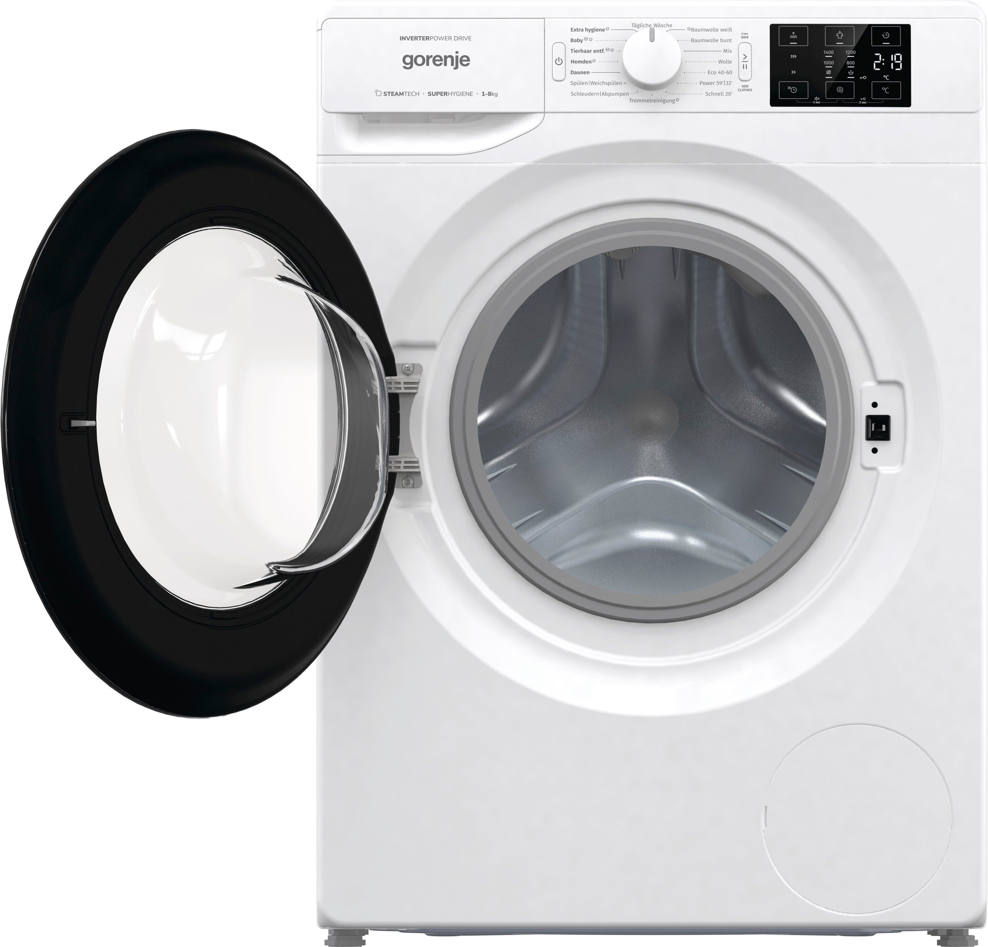 GORENJE Waschmaschine Wave U/min 1400 NEI84APS, 8 kg