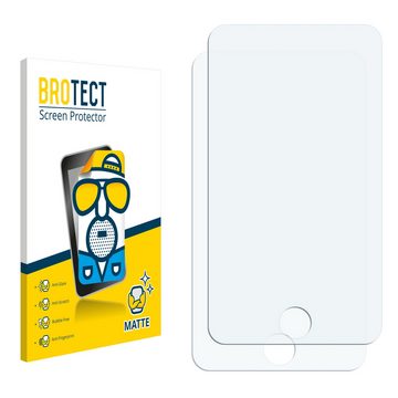 BROTECT Schutzfolie für Apple iPod Touch (2. Gen), Displayschutzfolie, 2 Stück, Folie matt entspiegelt