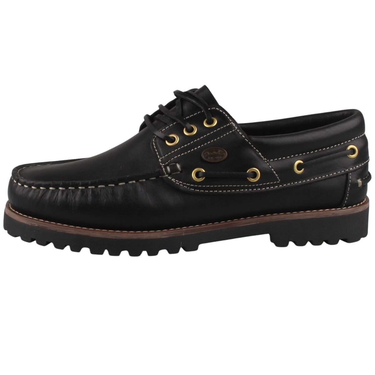Dockers by Gerli 24DC001-180100 Schnürschuh Leder-Mokkassin, Bootsschuh mit Leder-Schnürung – Bild 3 von 5