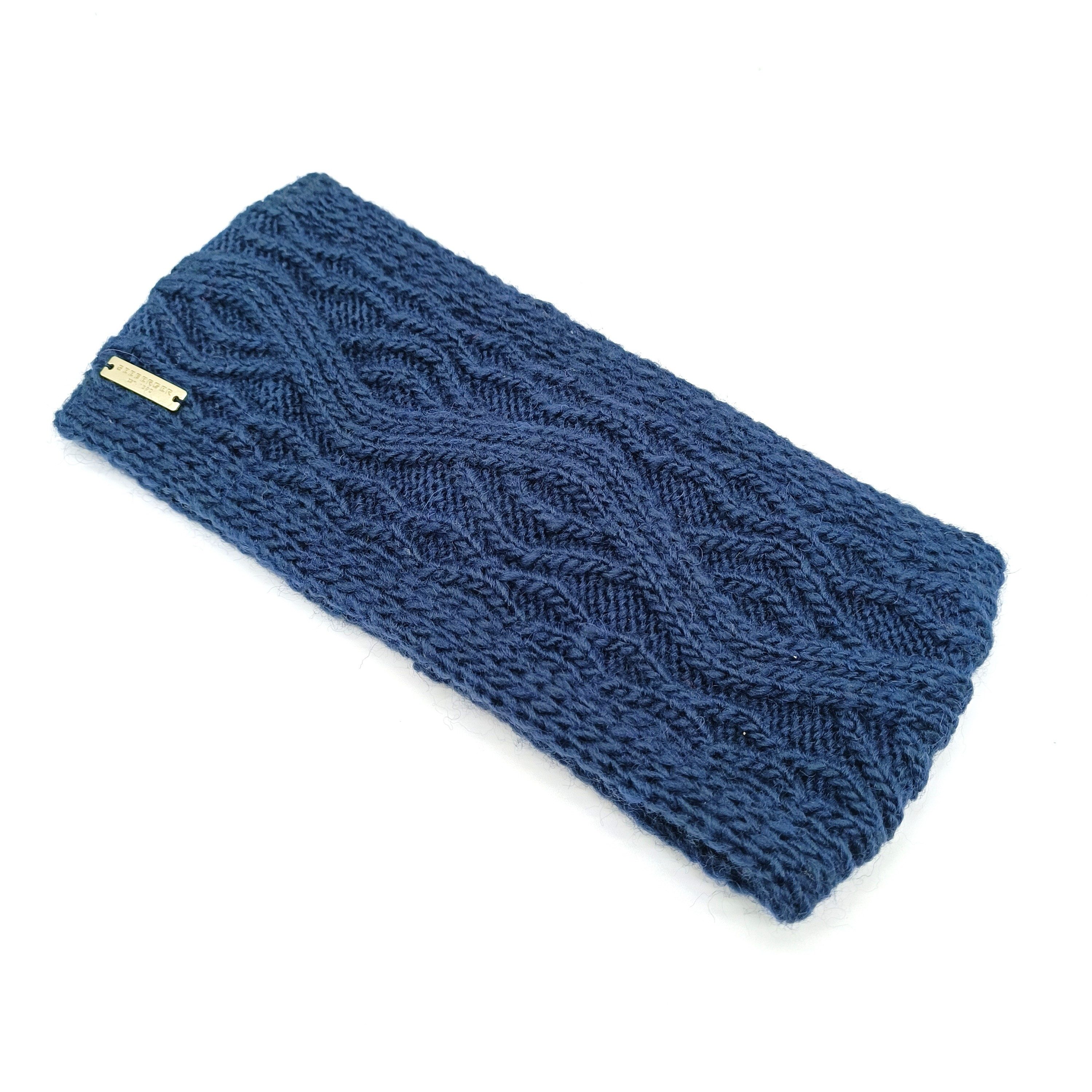 Strickmütze DA-Stirnband marine