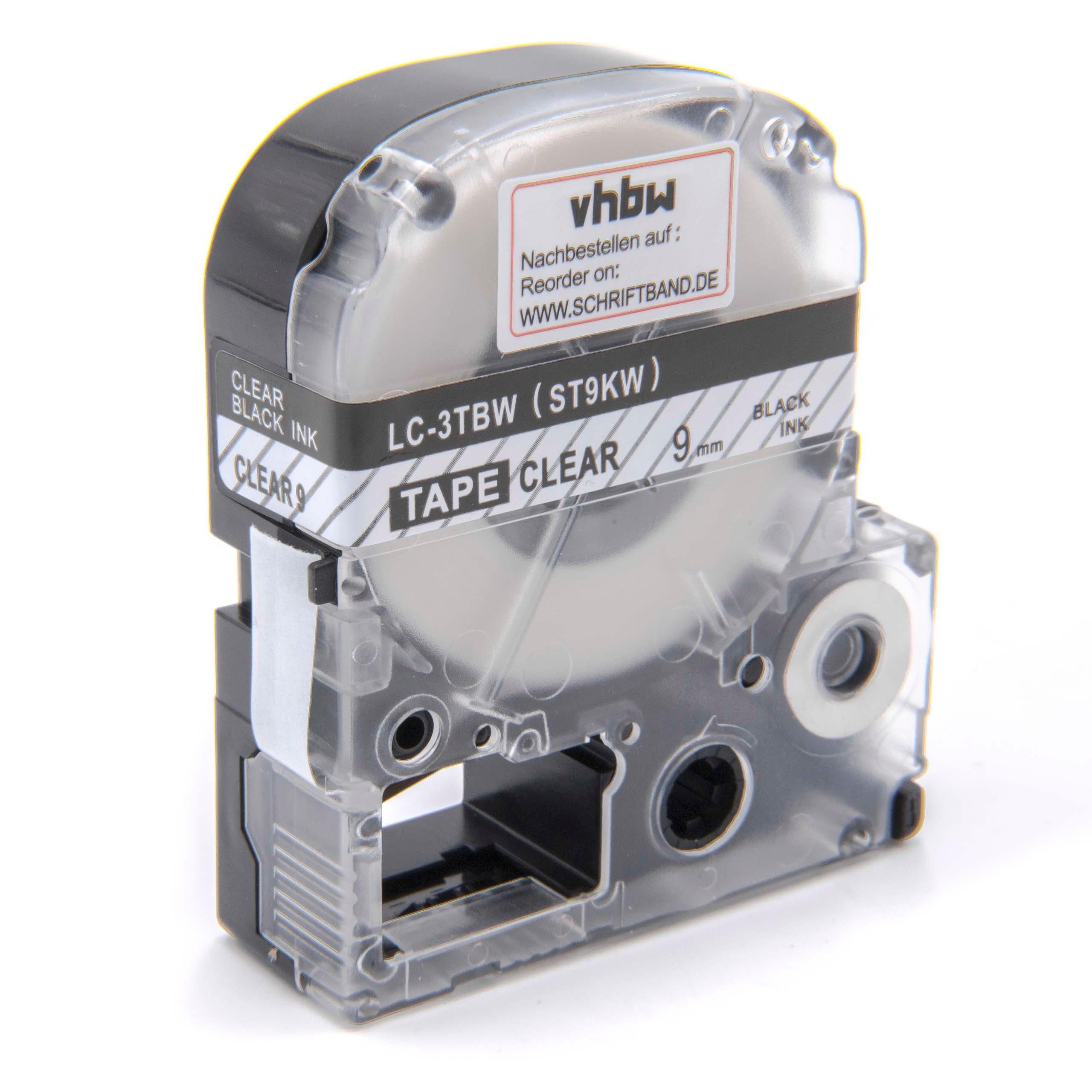 vhbw Beschriftungsband passend für Epson LabelWorks LW-1000P, LW-600P Drucker & Kopierer