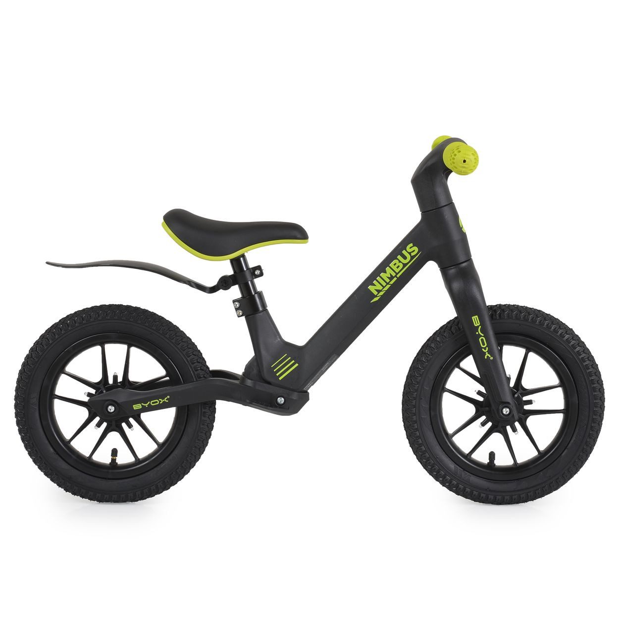 Byox Laufrad Nimbus 12 Zoll 12 Zoll Zoll, Anti-Rutsch-Beschichtung, Luftreifen, verstellbarer Sitz, Leuchträder – Bild 2 von 5