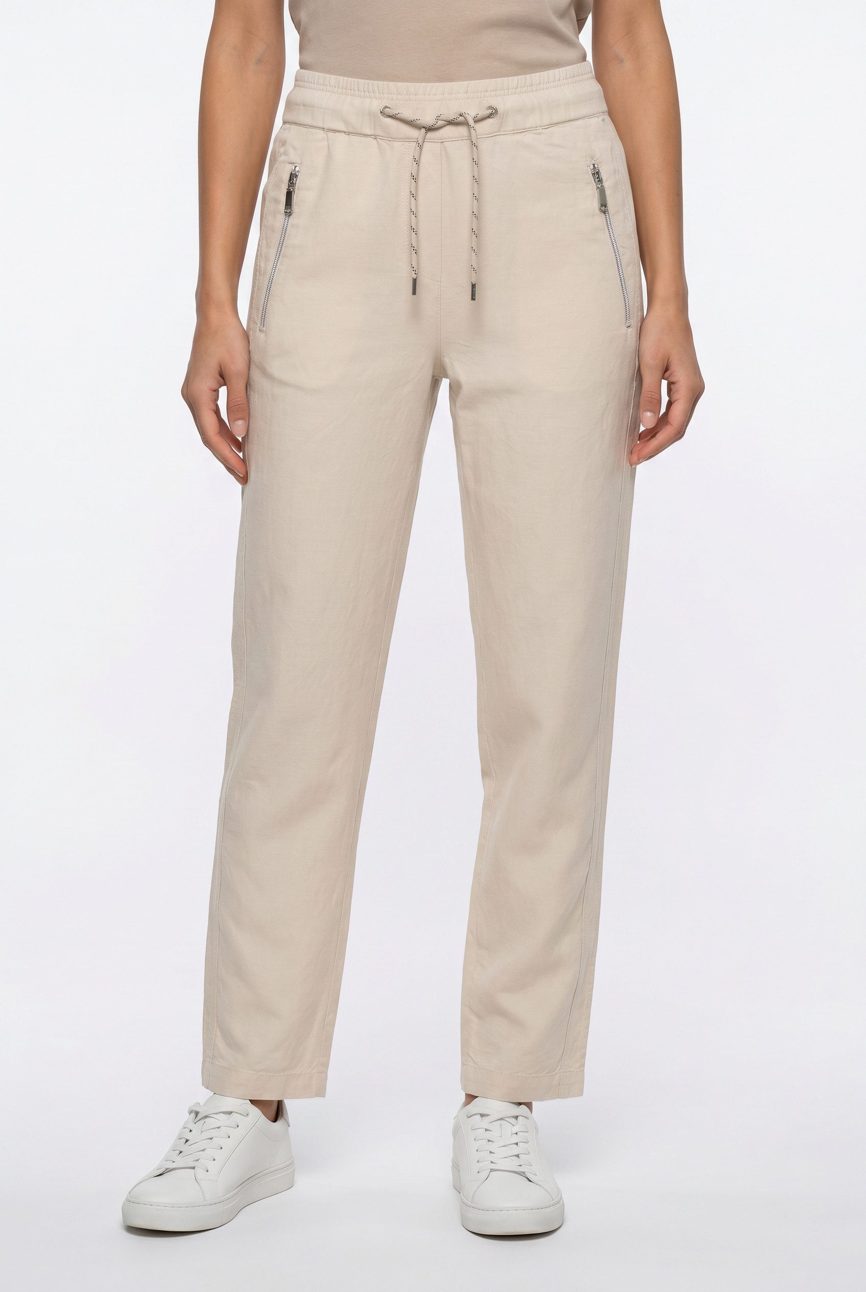 CECIL Stoffhose Style Chelsea Sommerhose aus Leinenmix
